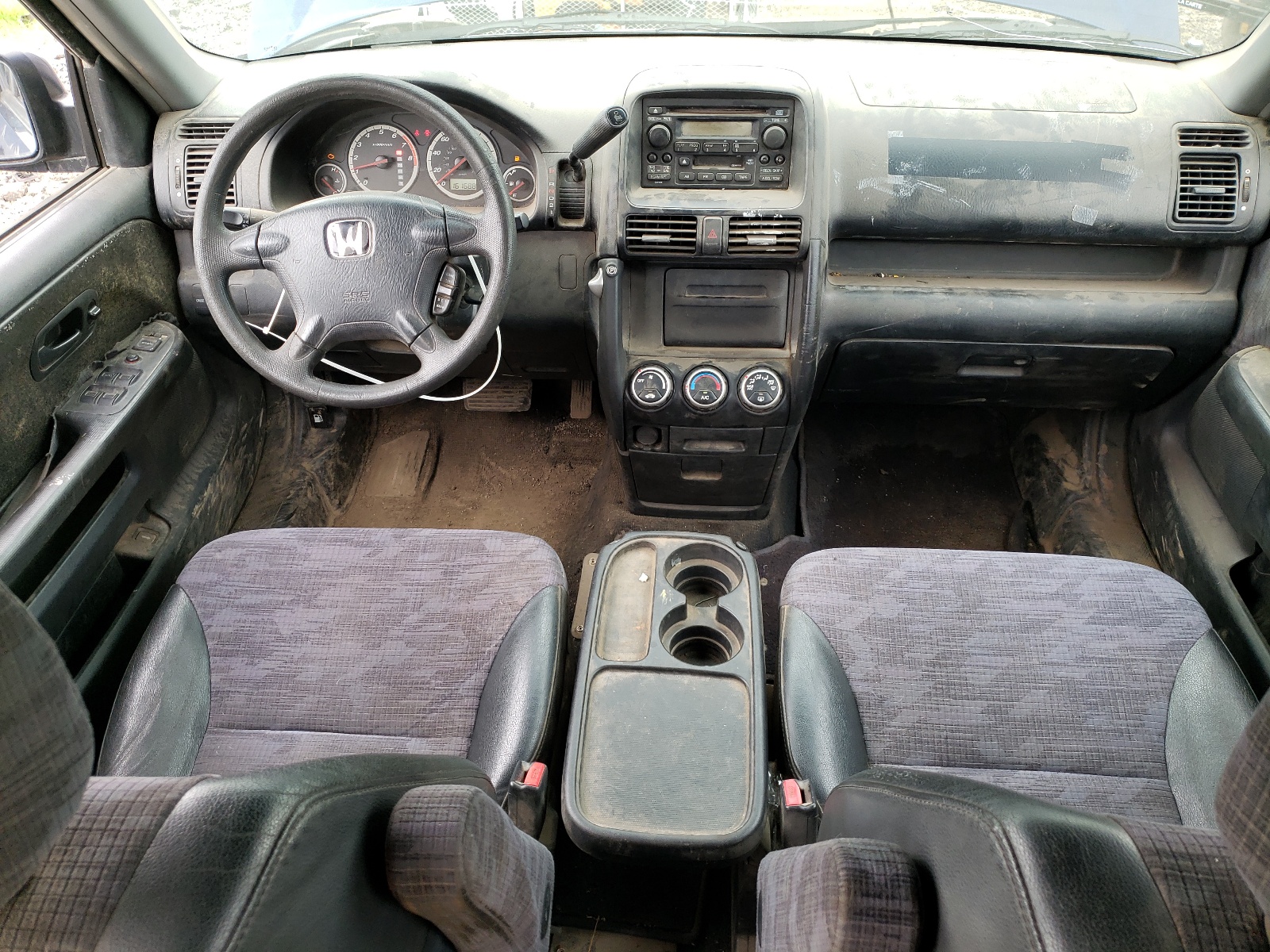 JHLRD68484C017822 2004 Honda Cr-V Lx