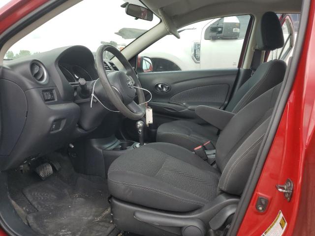  NISSAN VERSA 2014 Czerwony