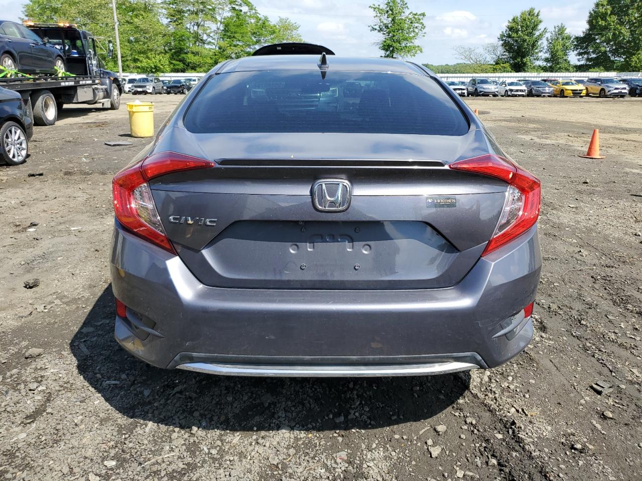 2019 Honda Civic Ex VIN: JHMFC1F35KX007317 Lot: 55280784