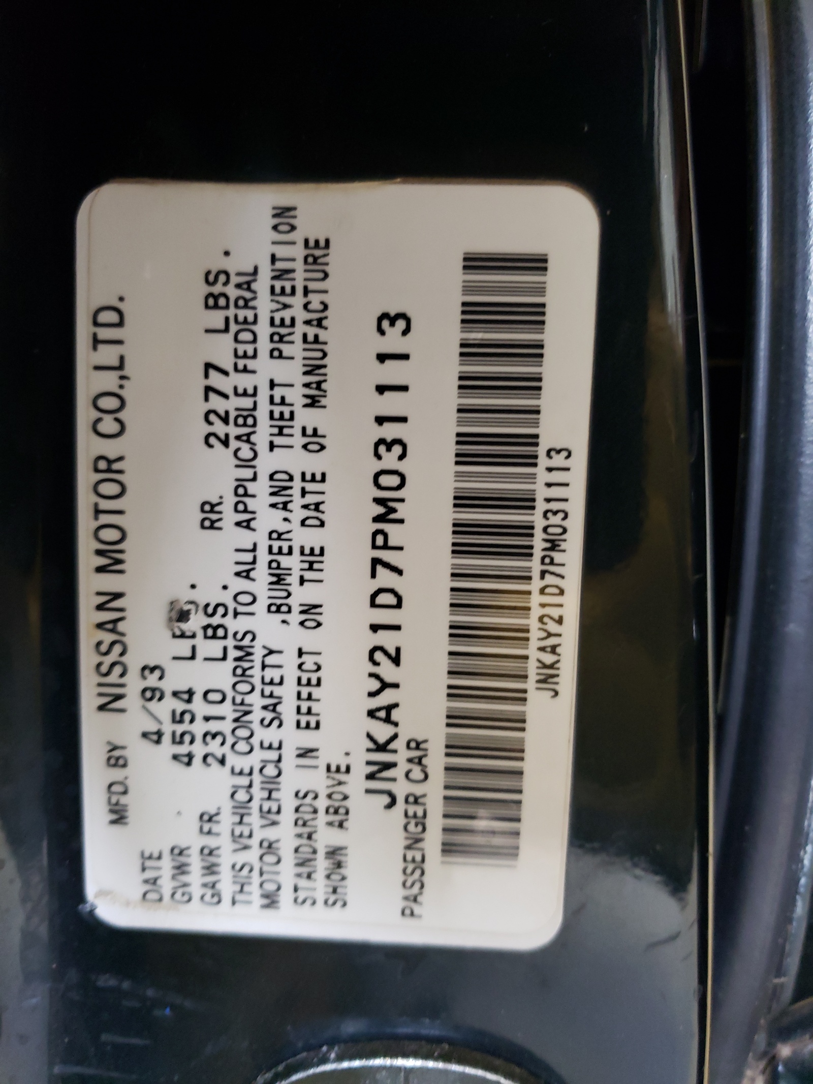 JNKAY21D7PM031113 1993 Infiniti J30