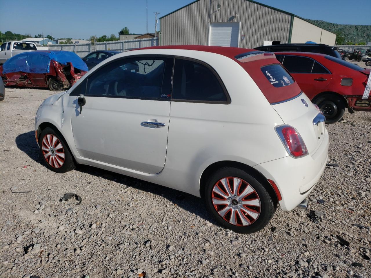 2015 Fiat 500 Pop VIN: 3C3CFFDR7FT753807 Lot: 57006224