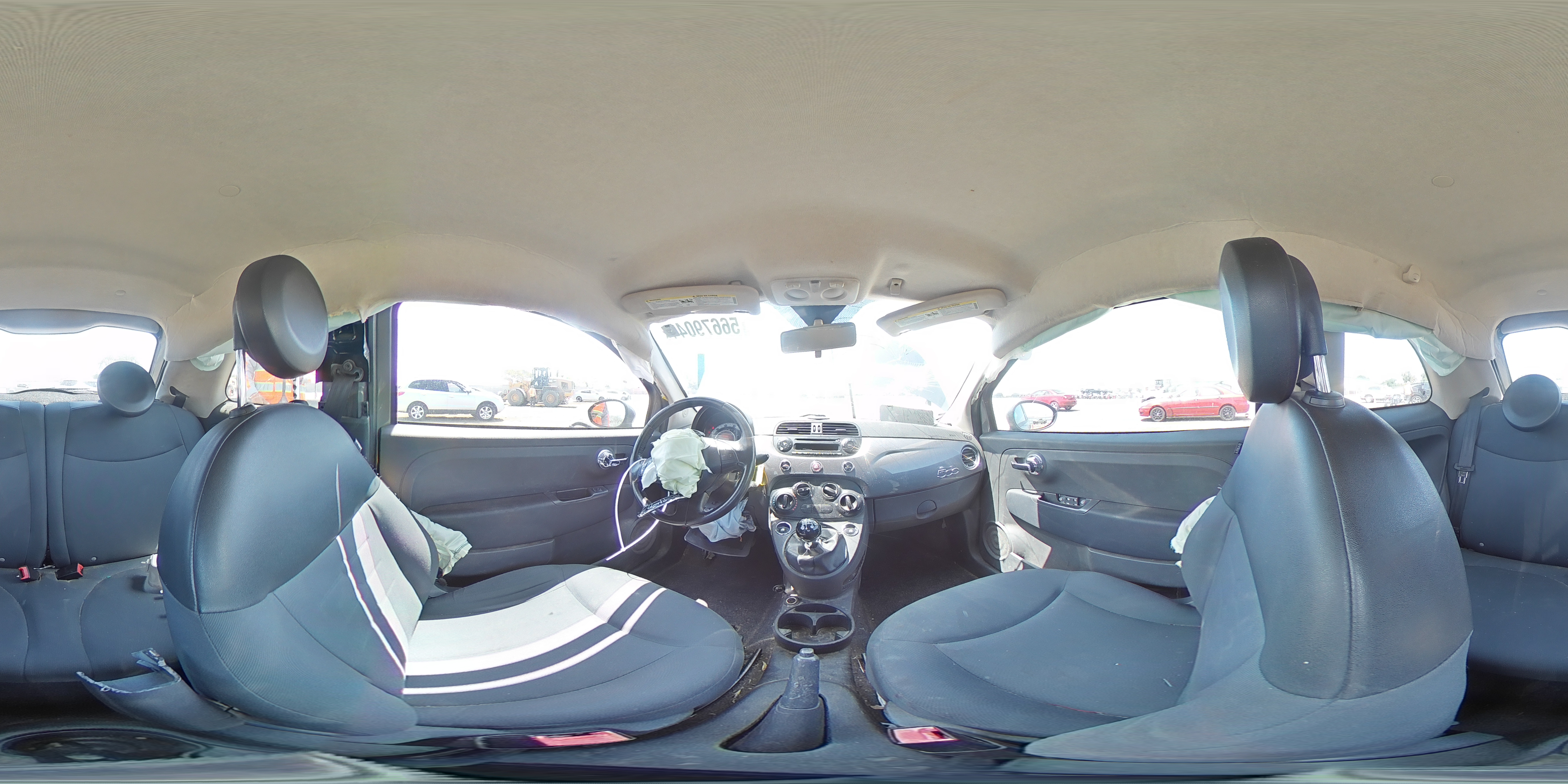 2012 Fiat 500 Pop VIN: 3C3CFFAR0CT119951 Lot: 56679044