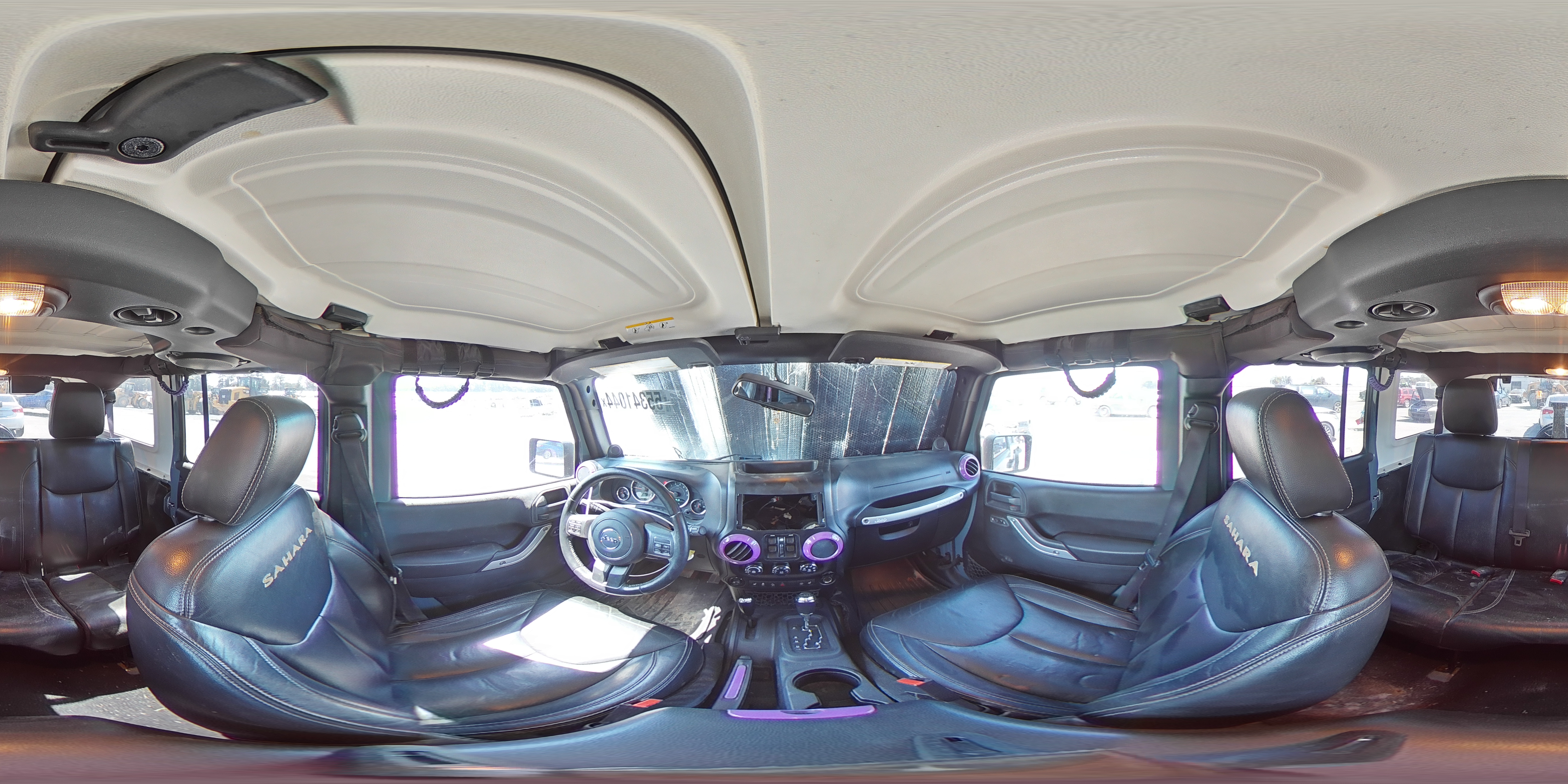 2014 Jeep Wrangler Unlimited Sahara VIN: 1C4HJWEG6EL120495 Lot: 55341044