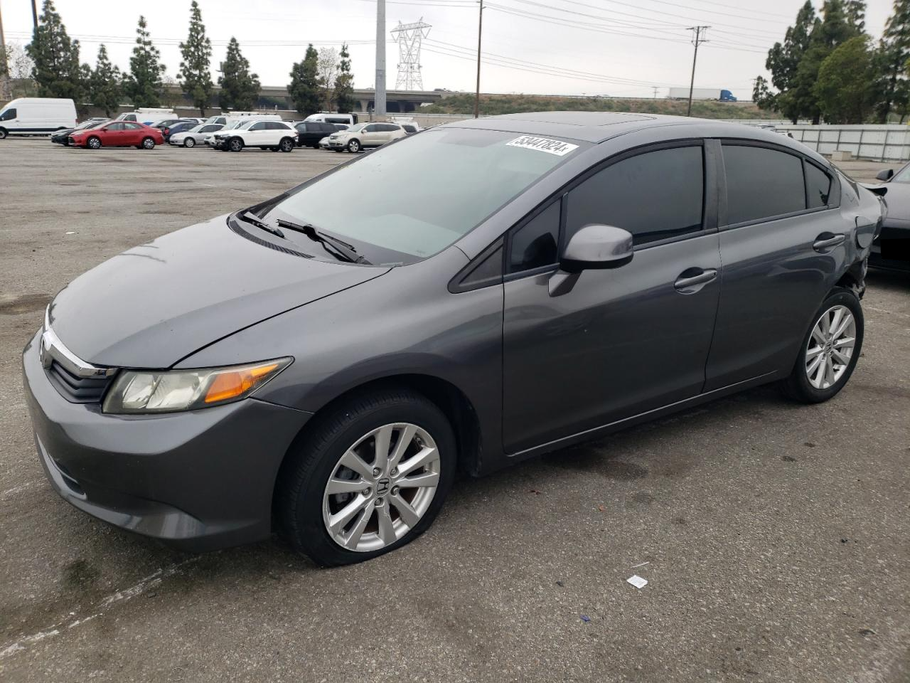 2012 Honda Civic Ex vin: 19XFB2F80CE304700