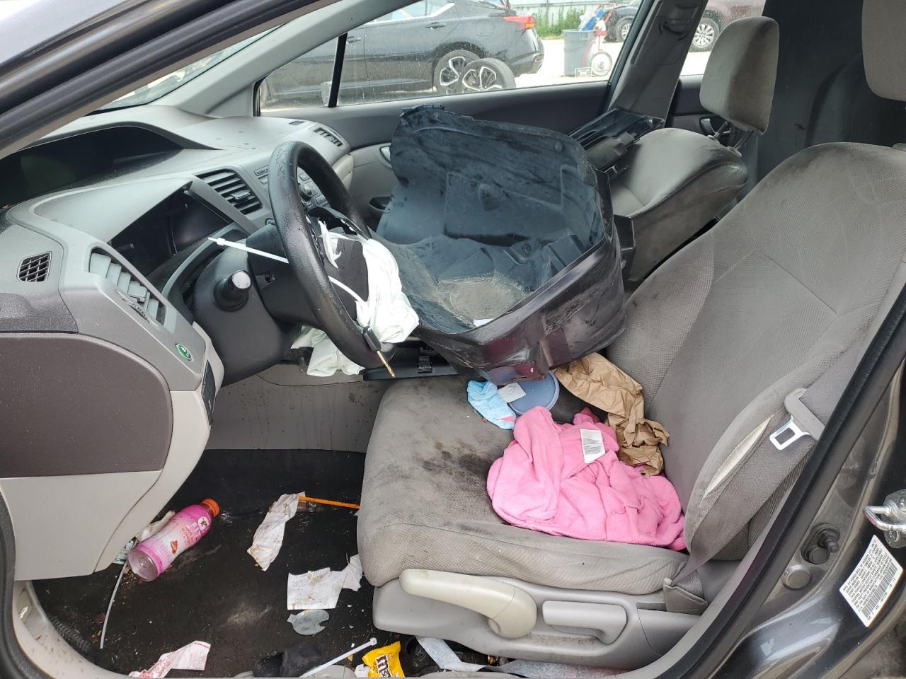 2012 Honda Civic Lx VIN: 19XFB2F52CE086278 Lot: 57780625