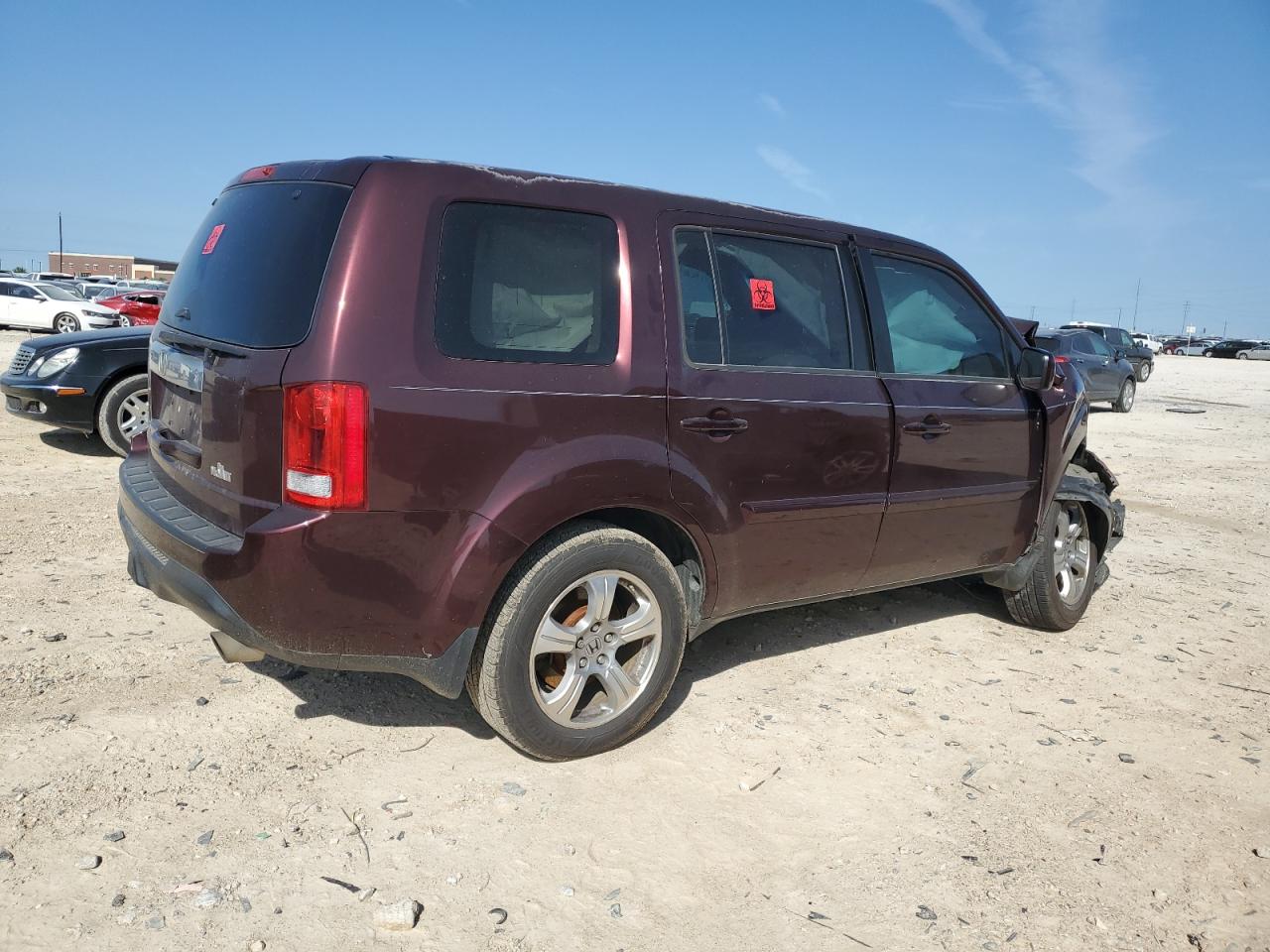 2013 Honda Pilot Exl VIN: 5FNYF3H50DB032893 Lot: 54276394