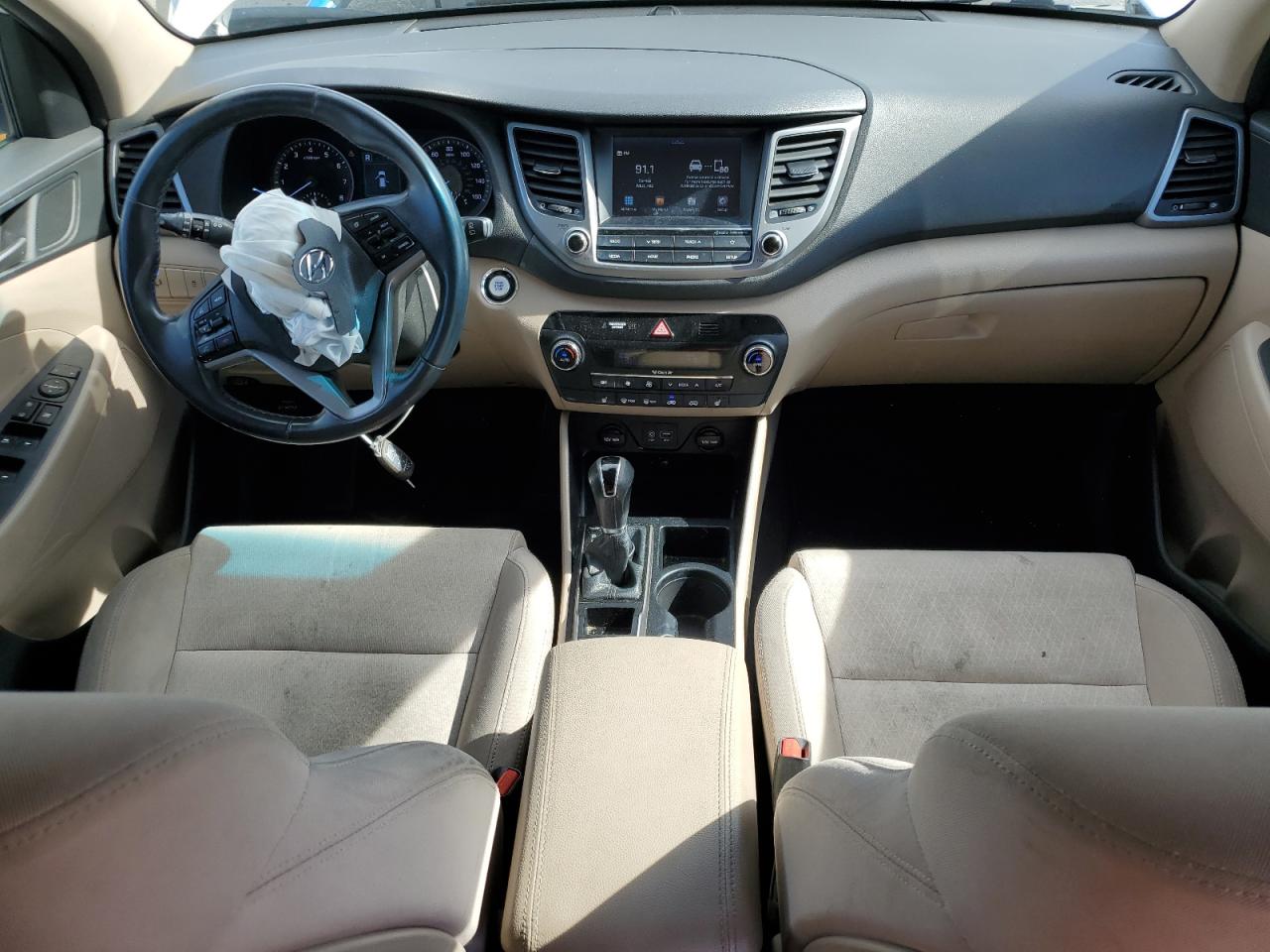 2018 Hyundai Tucson Value VIN: KM8J33A29JU641862 Lot: 54003524