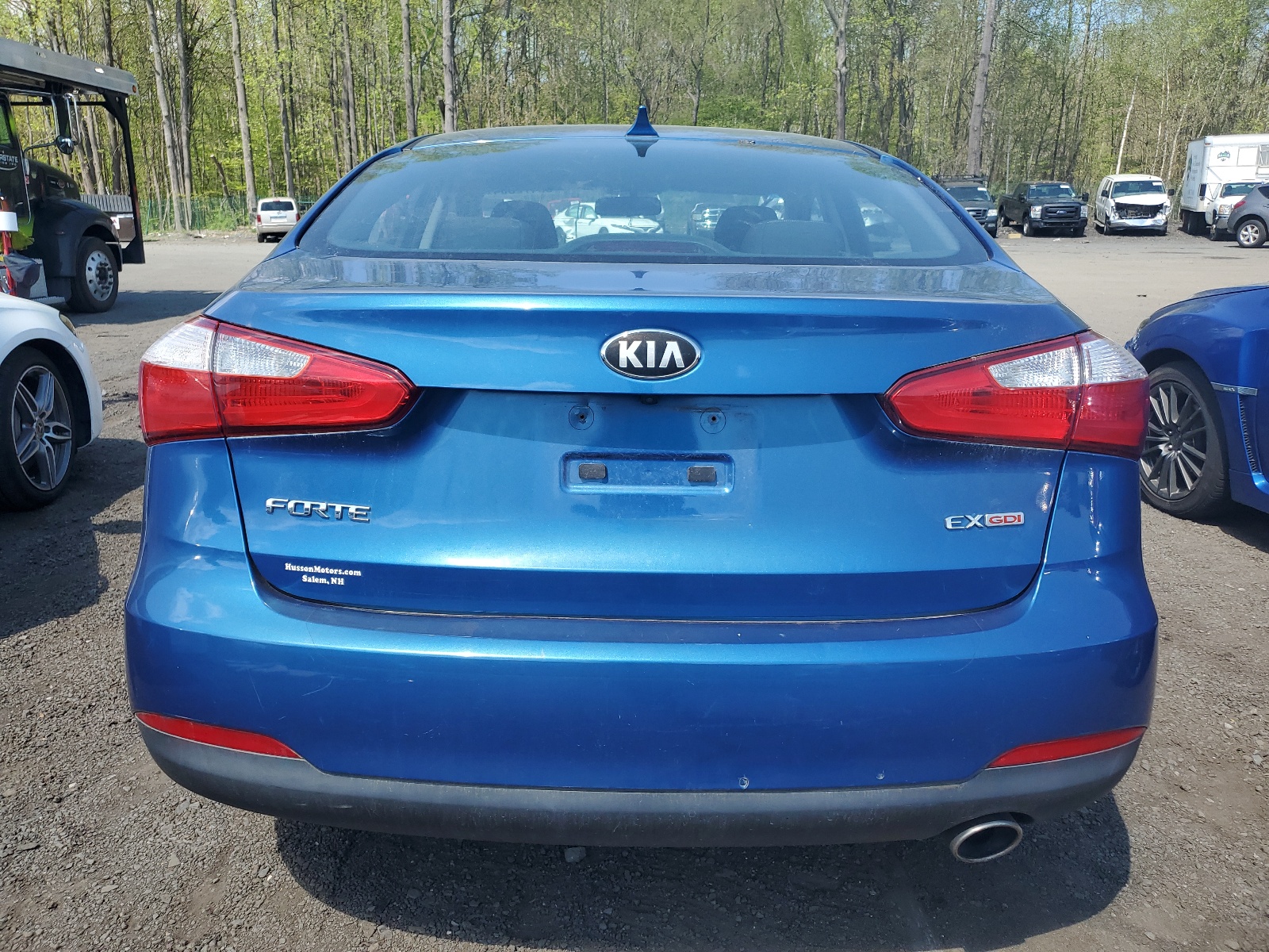 2014 Kia Forte Ex vin: KNAFX4A8XE5049540