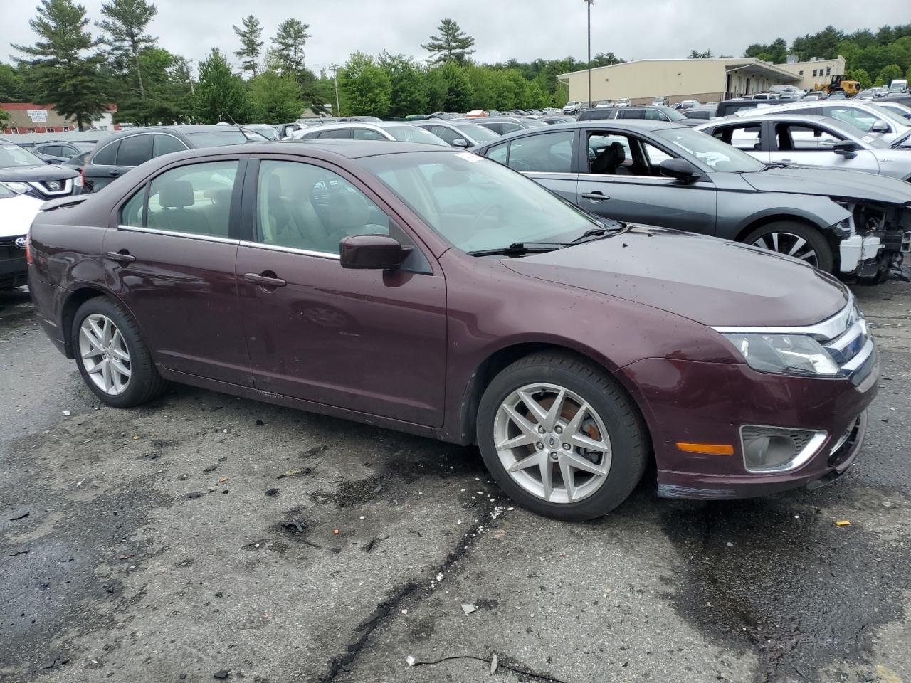 2012 Ford Fusion Sel VIN: 3FAHP0JA3CR386543 Lot: 54714674
