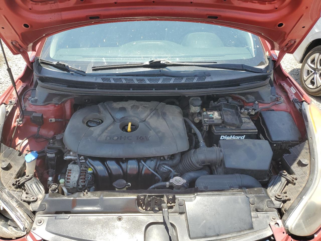 2012 Hyundai Elantra Gls VIN: KMHDH4AE1CU302871 Lot: 56404584