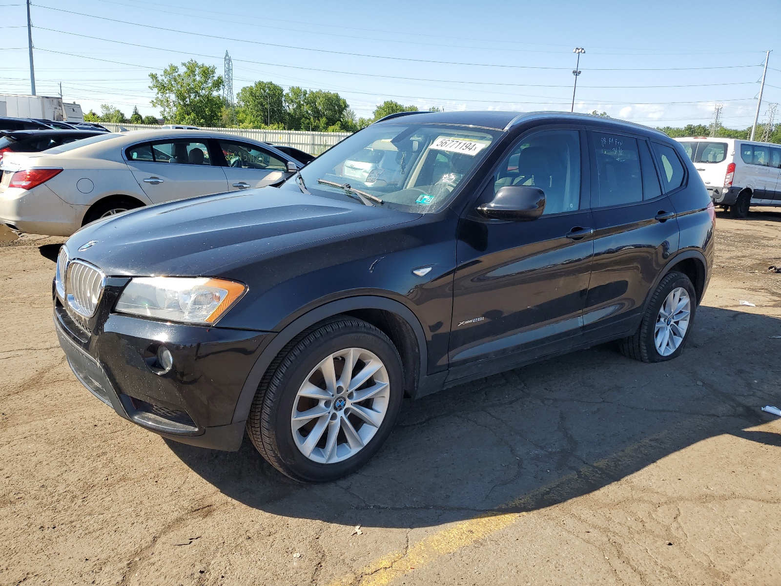 2013 BMW X3 xDrive28I vin: 5UXWX9C51D0A27748