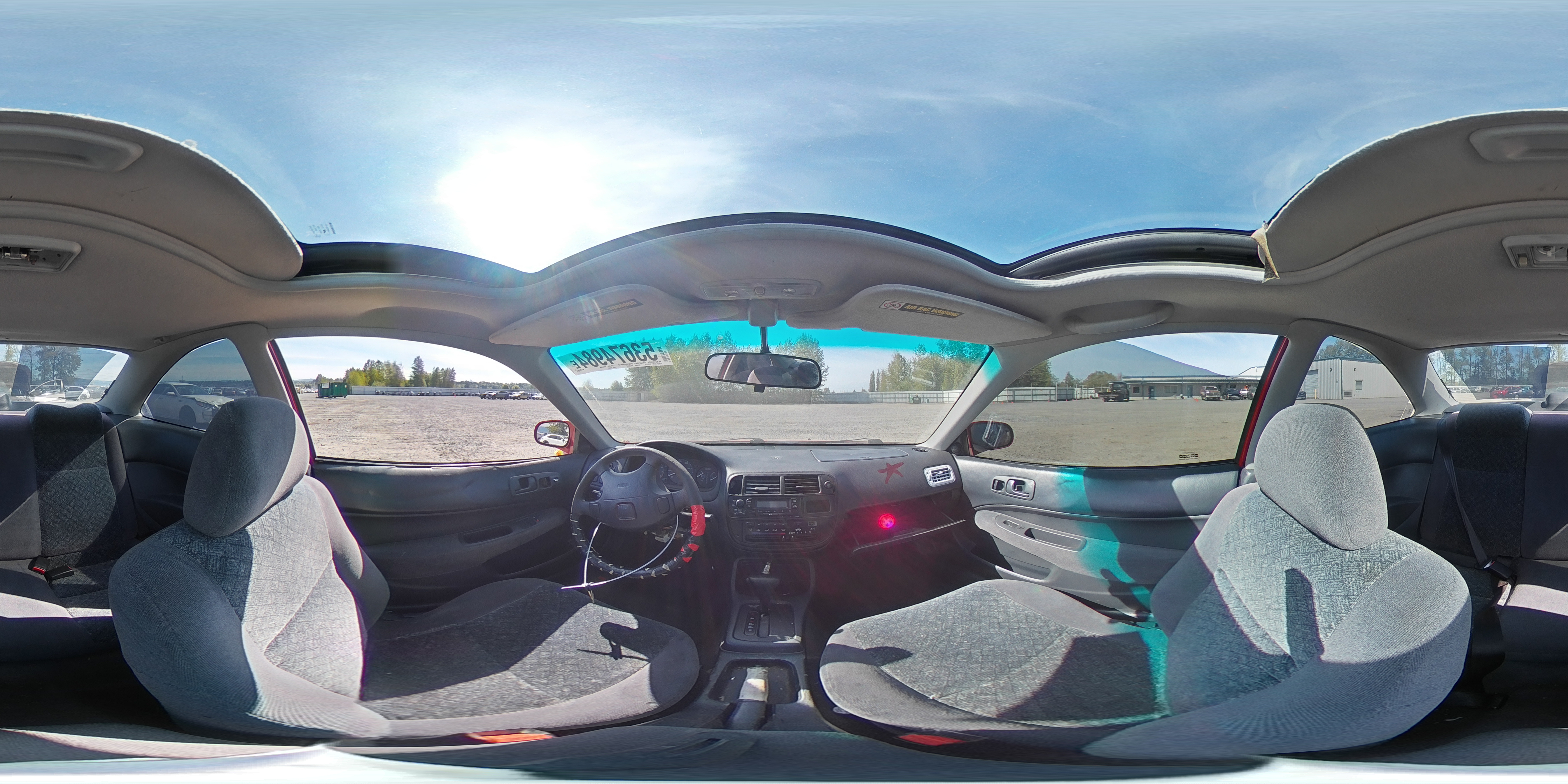 1998 Honda Civic Ex VIN: 1HGEJ8248WL034701 Lot: 53674984