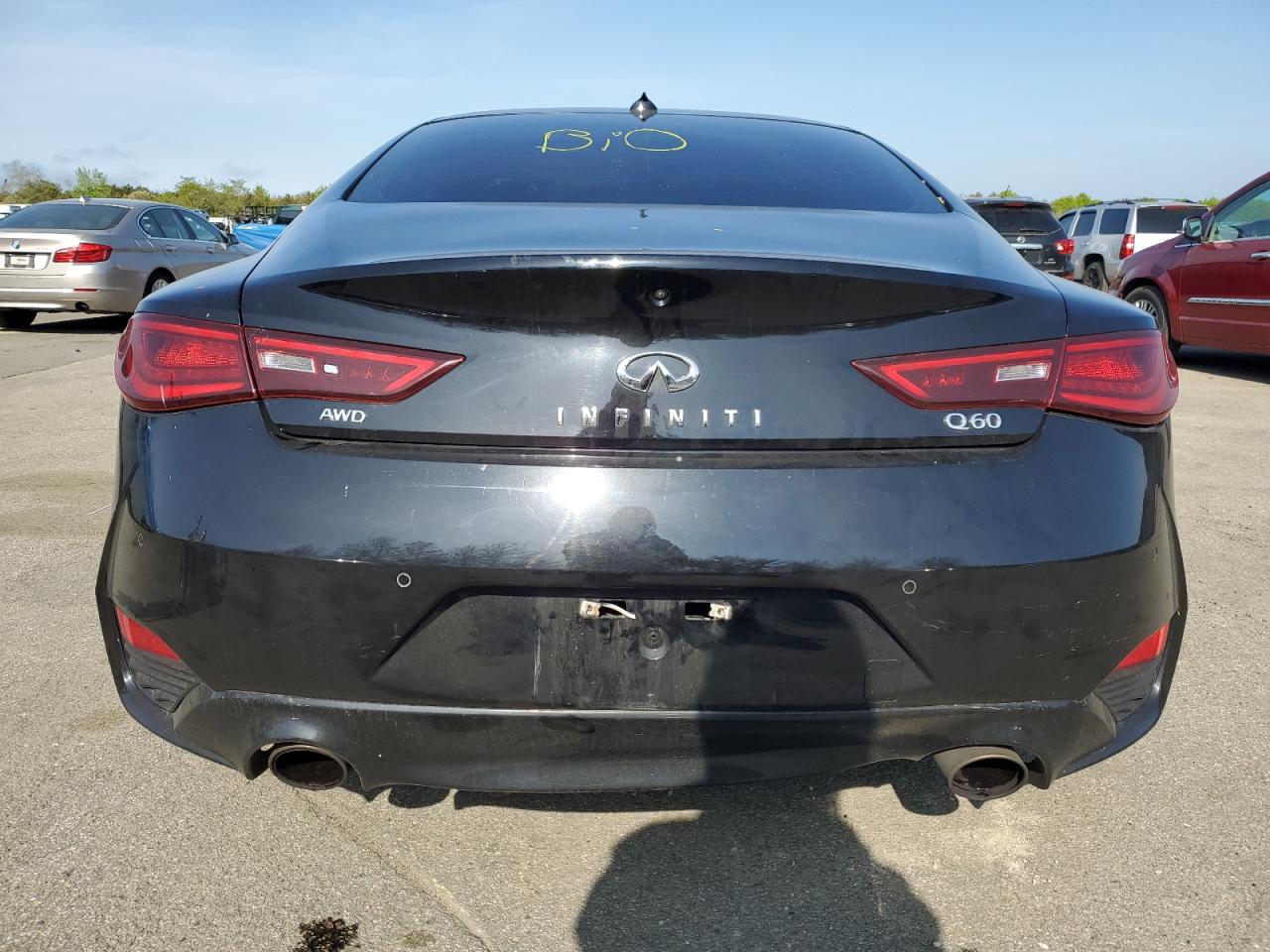 2019 Infiniti Q60 Pure VIN: JN1EV7EL9KM291101 Lot: 55495264