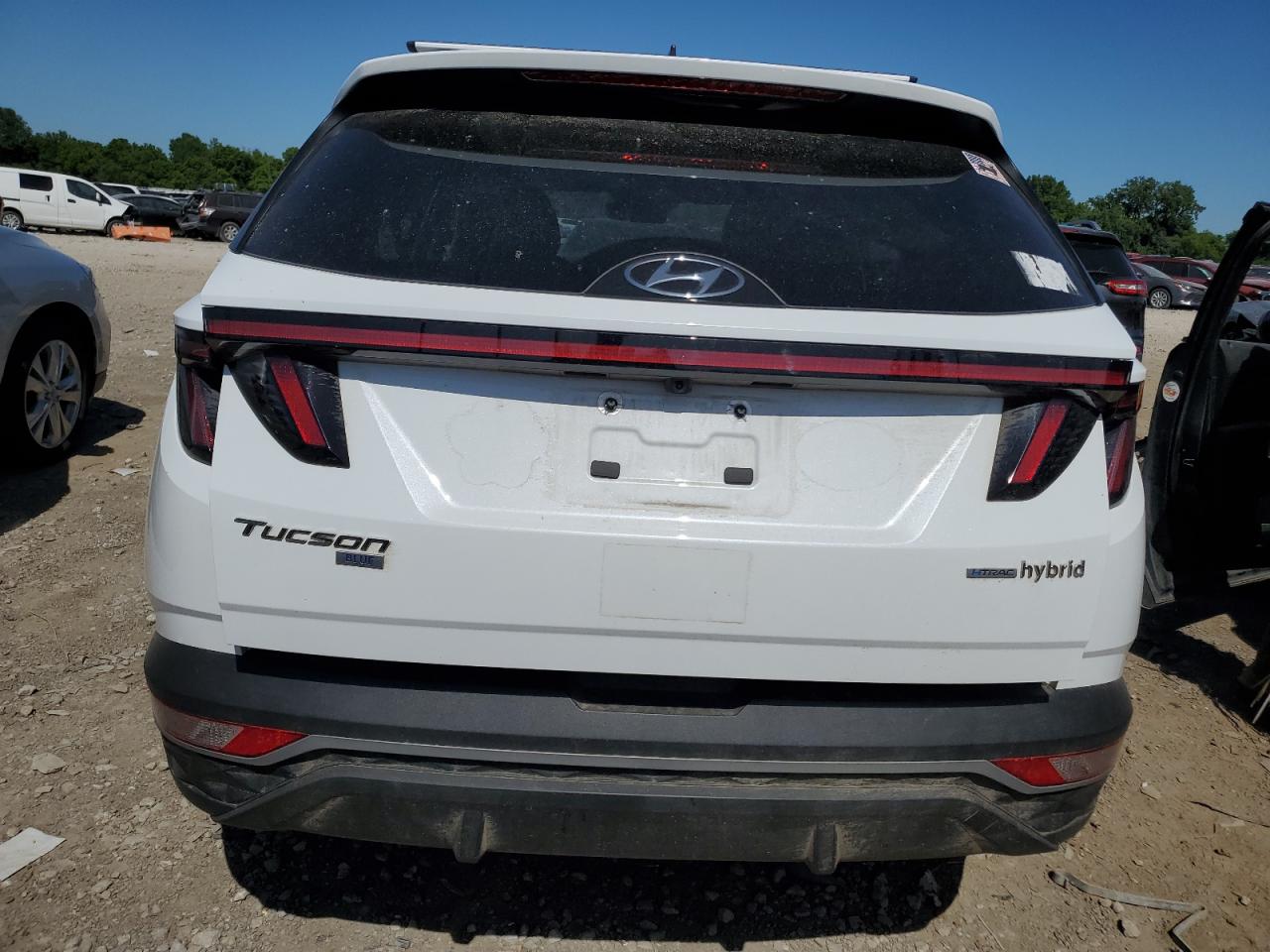 2023 Hyundai Tucson Blue VIN: KM8JBCA1XPU093907 Lot: 57034384