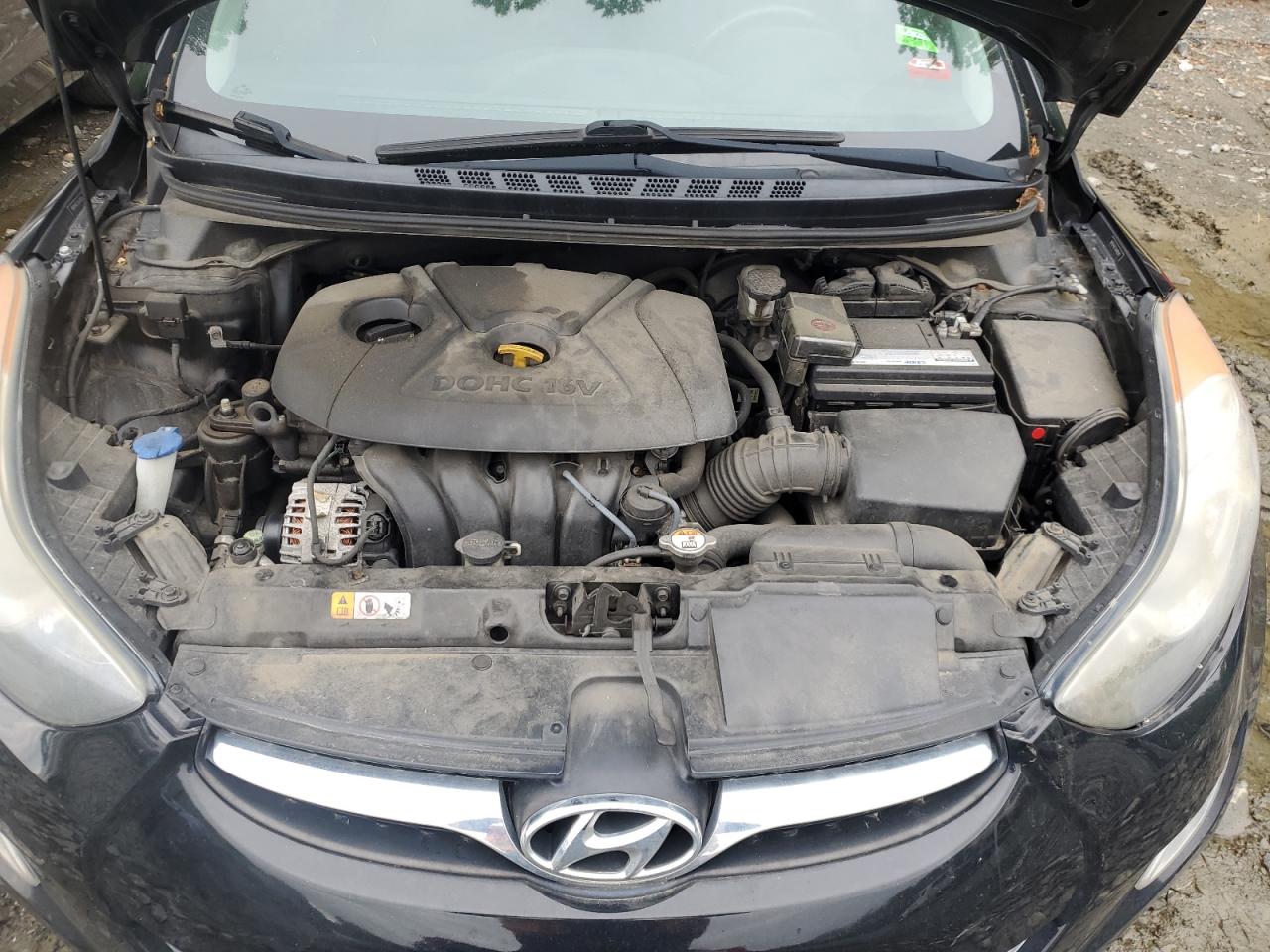 2013 Hyundai Elantra Gls VIN: 5NPDH4AE7DH405017 Lot: 52742844