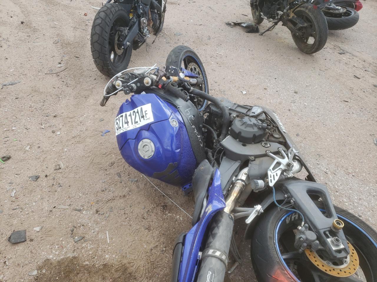 2007 Yamaha Yzfr1 VIN: JYARN20E57A008661 Lot: 52741214