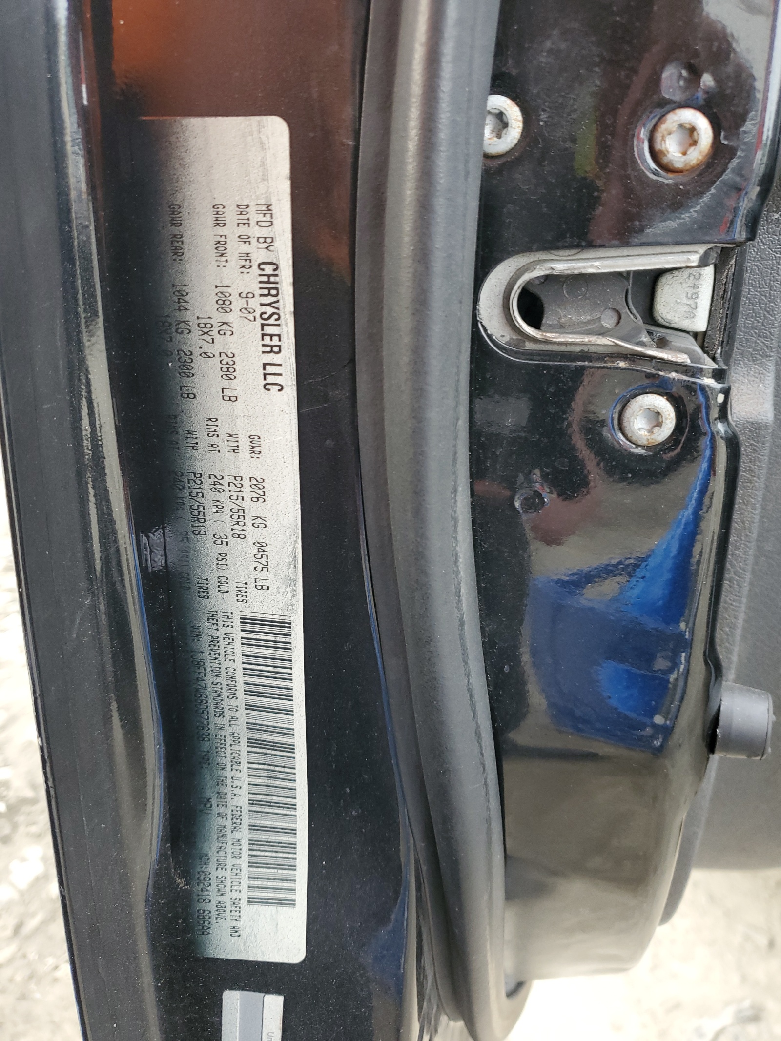 1J8FF47W68D577638 2008 Jeep Compass Sport