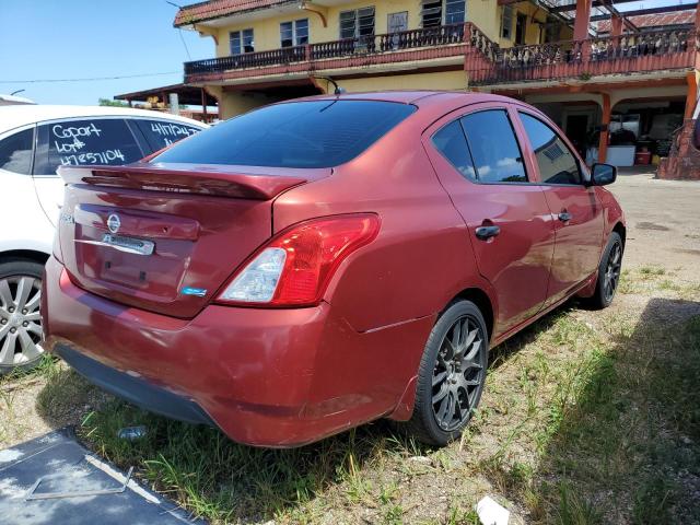 Седани NISSAN VERSA 2016 Червоний