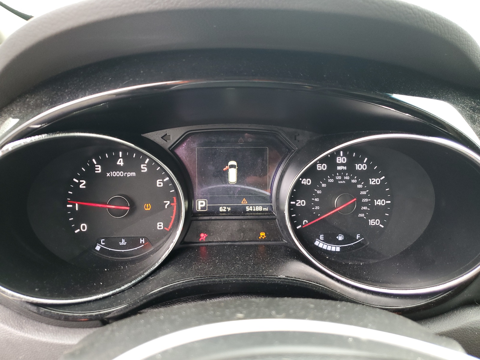 KNDMC5C13H6325423 2017 Kia Sedona Ex