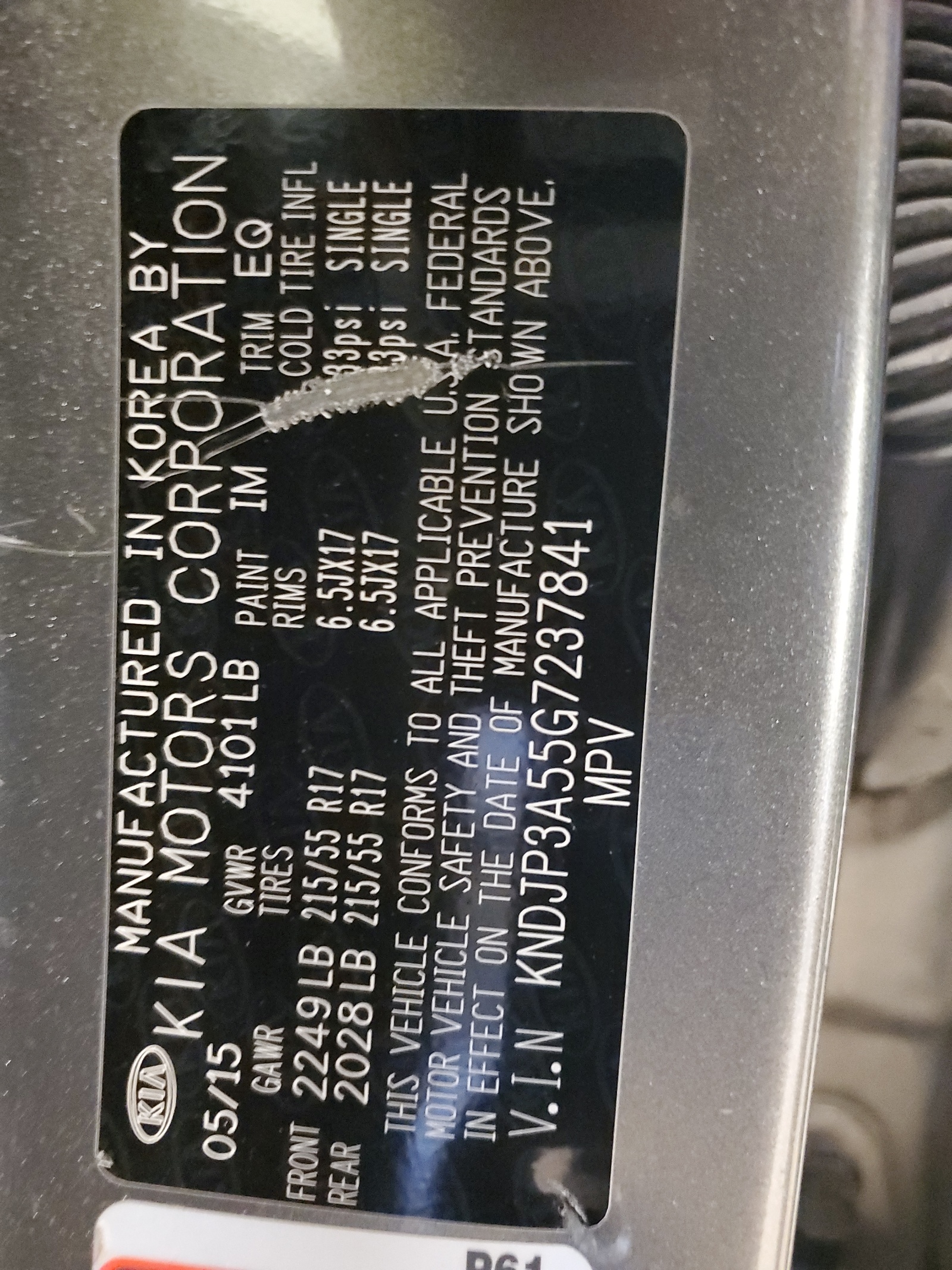 KNDJP3A55G7237841 2016 Kia Soul +