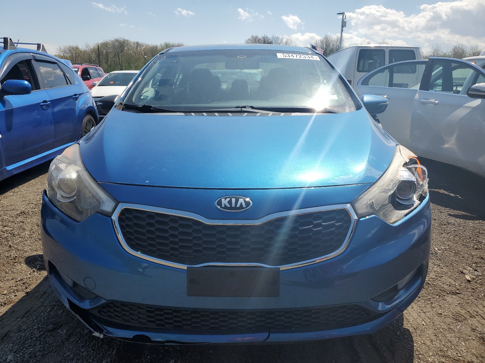 2014 Kia Forte Ex vin: KNAFX4A8XE5049540