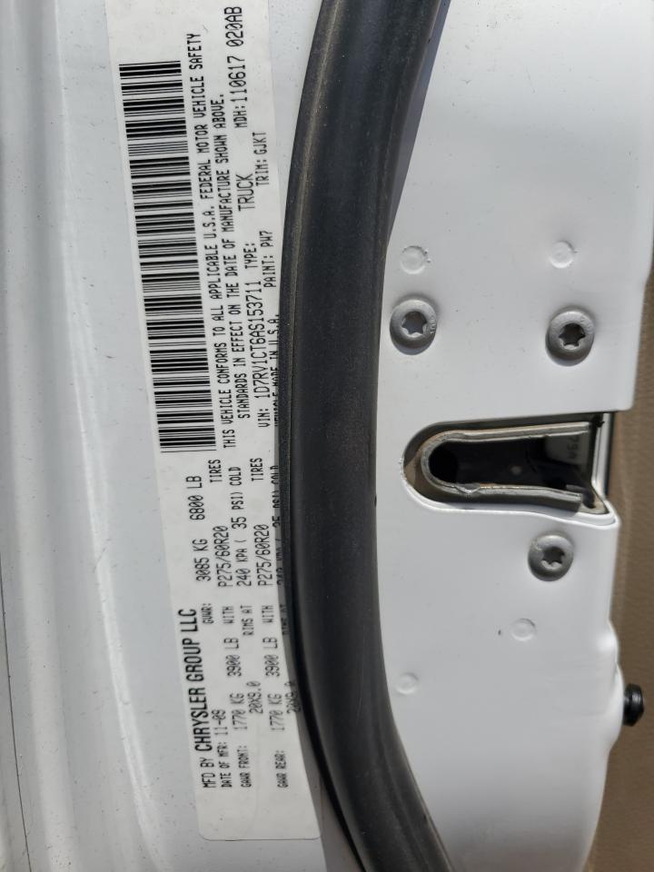 2010 Dodge Ram 1500 VIN: 1D7RV1CT6AS153711 Lot: 54179144