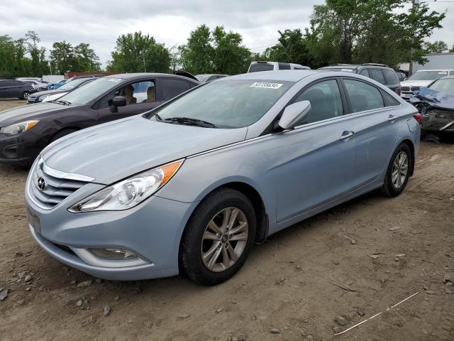 Sedans HYUNDAI SONATA 2013 Srebrny