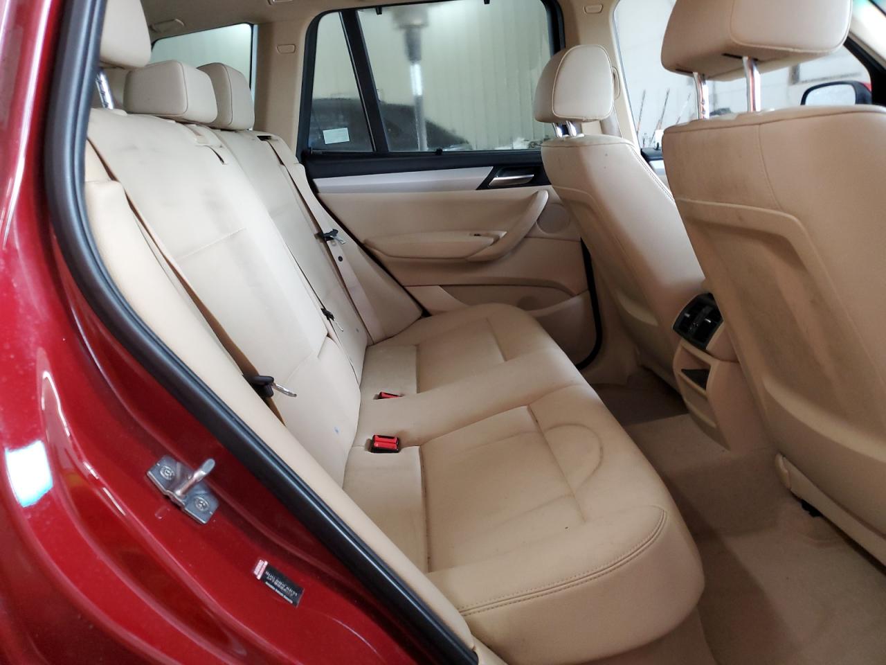 2011 BMW X3 xDrive28I VIN: 5UXWX5C55BL701112 Lot: 53771054