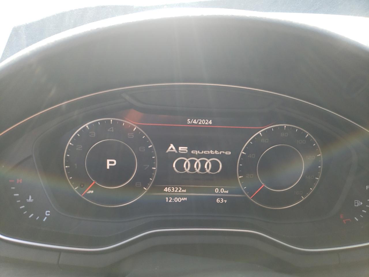 WAUFNCF55JA078265 2018 Audi A5 Prestige S-Line