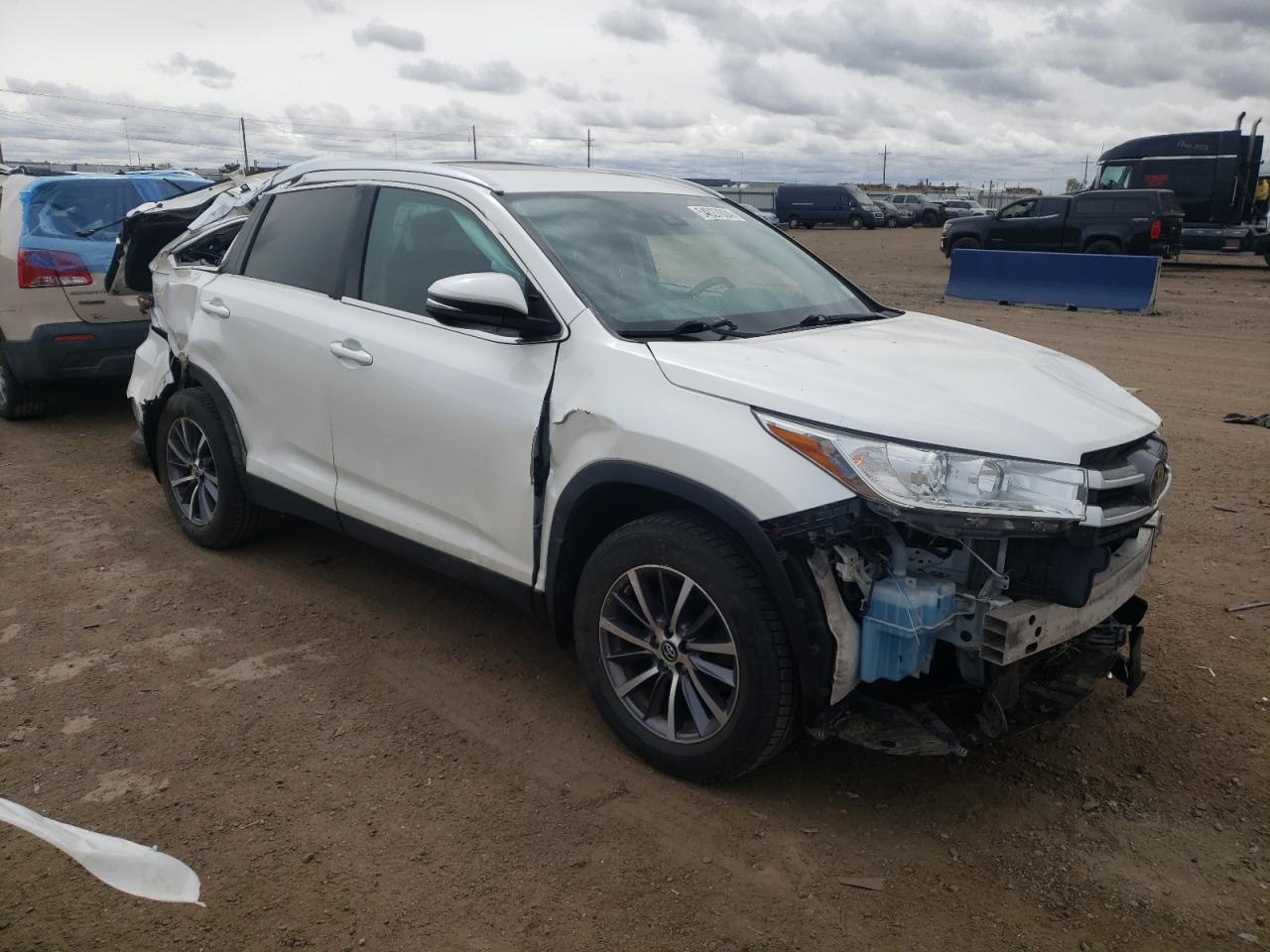 2019 Toyota Highlander Se VIN: 5TDJZRFH5KS942315 Lot: 54027604