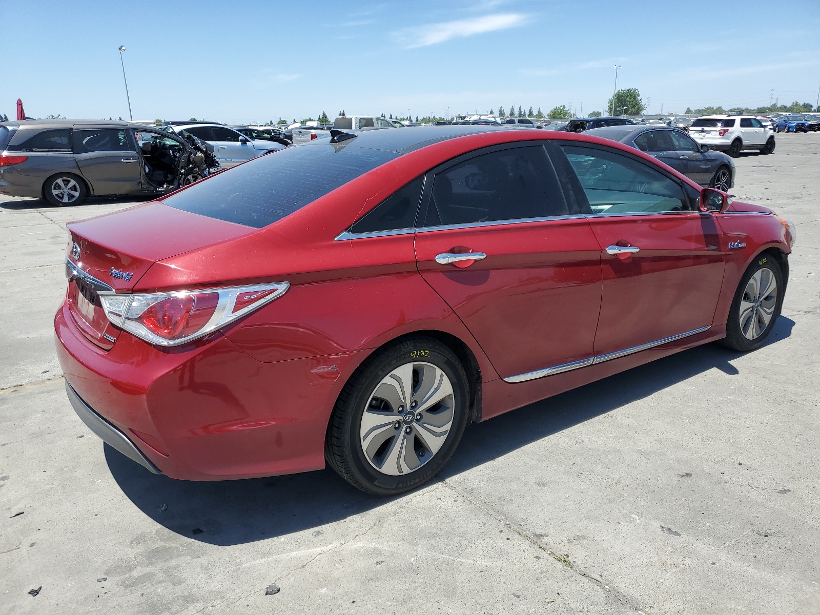 2015 Hyundai Sonata Hybrid vin: KMHEC4A47FA127591