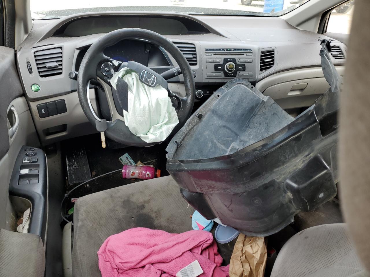 2012 Honda Civic Lx VIN: 19XFB2F52CE086278 Lot: 57780625