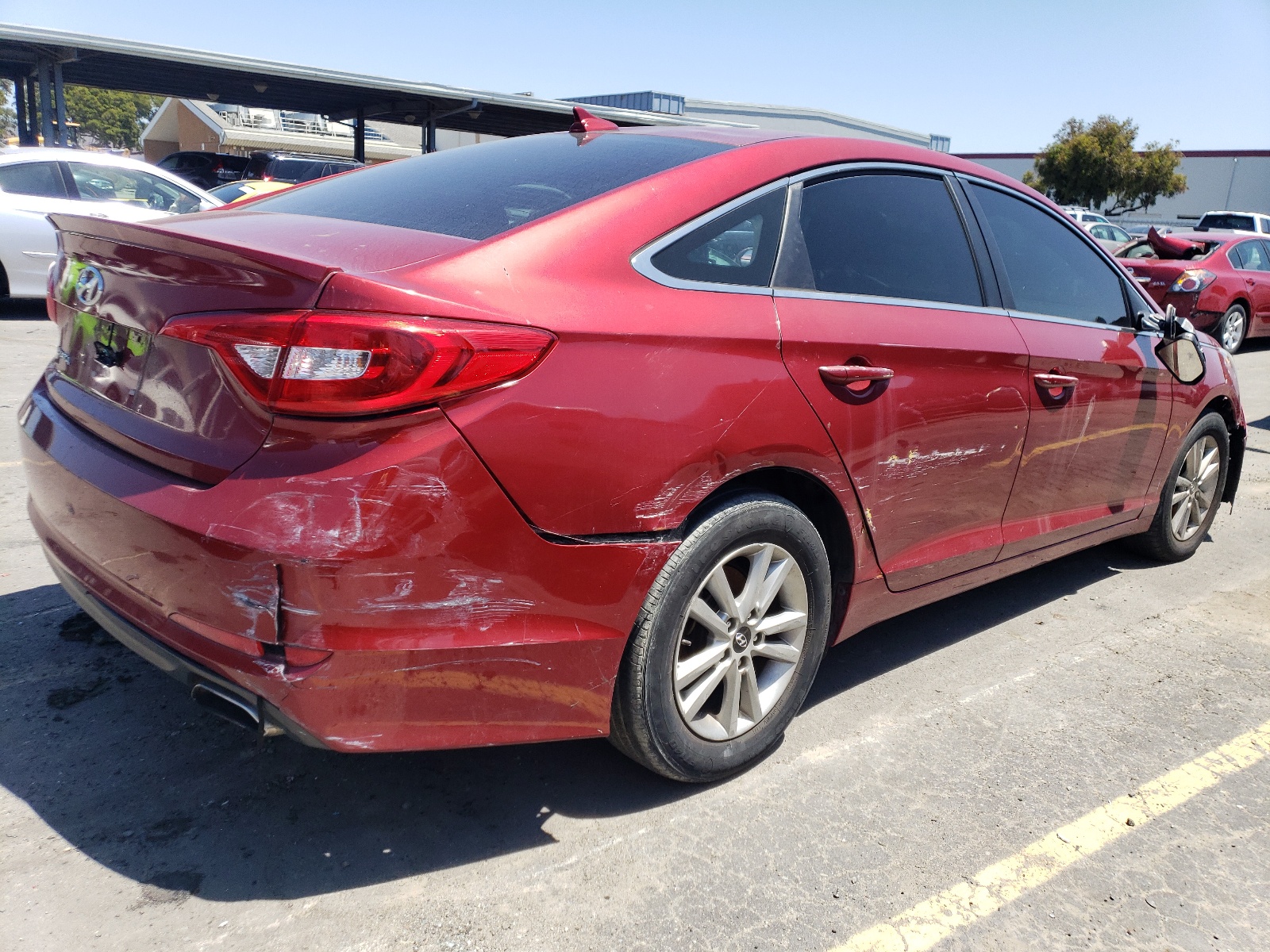 2015 Hyundai Sonata Se vin: 5NPE24AF4FH166396