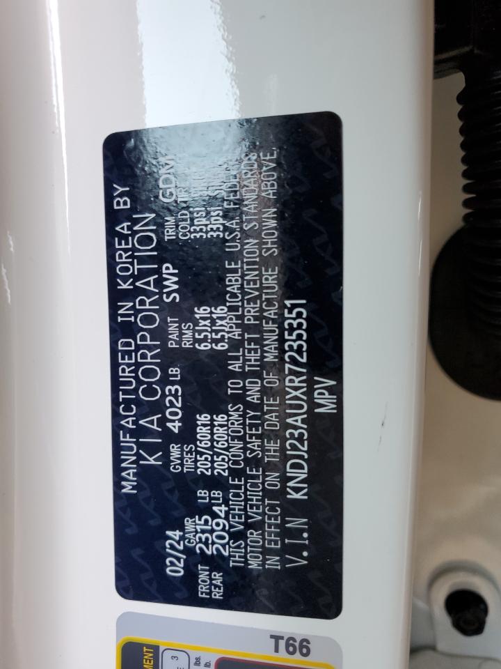 2024 Kia Soul Lx VIN: KNDJ23AUXR7235351 Lot: 53845464