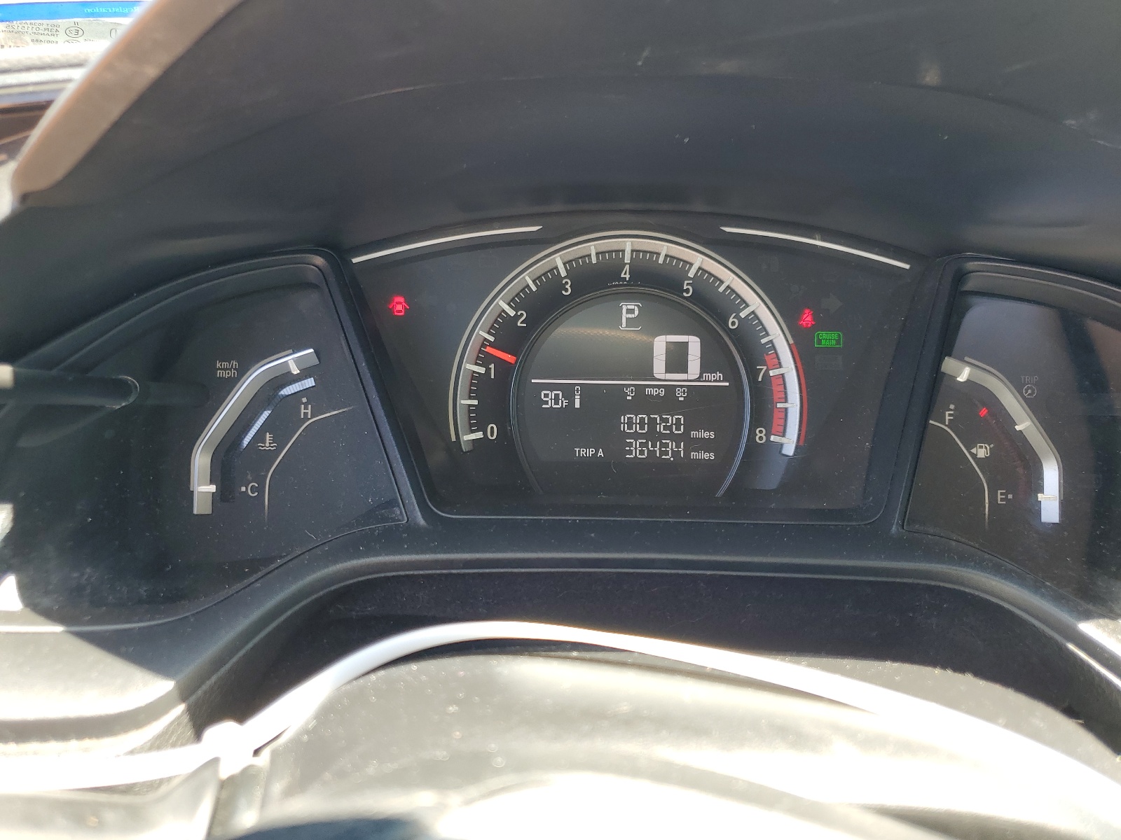 2HGFC2F52JH577059 2018 Honda Civic Lx