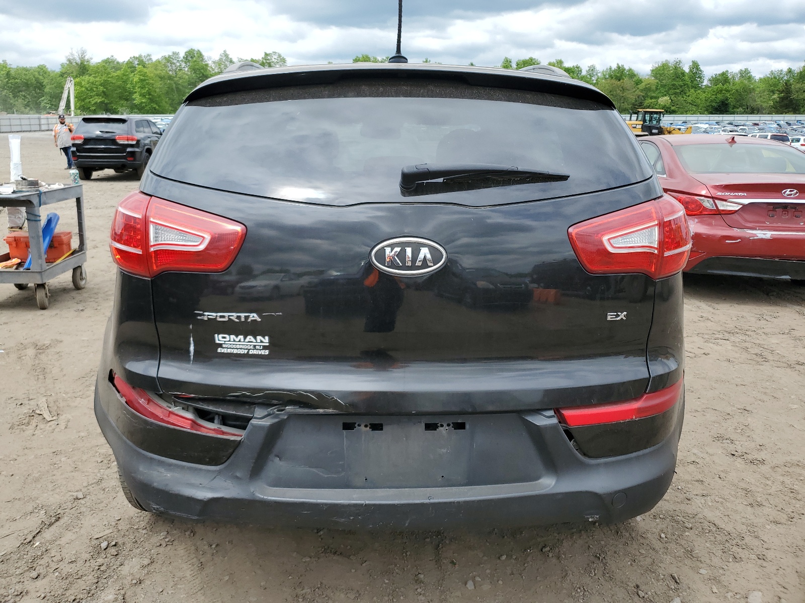 KNDPCCA29B7081825 2011 Kia Sportage Ex