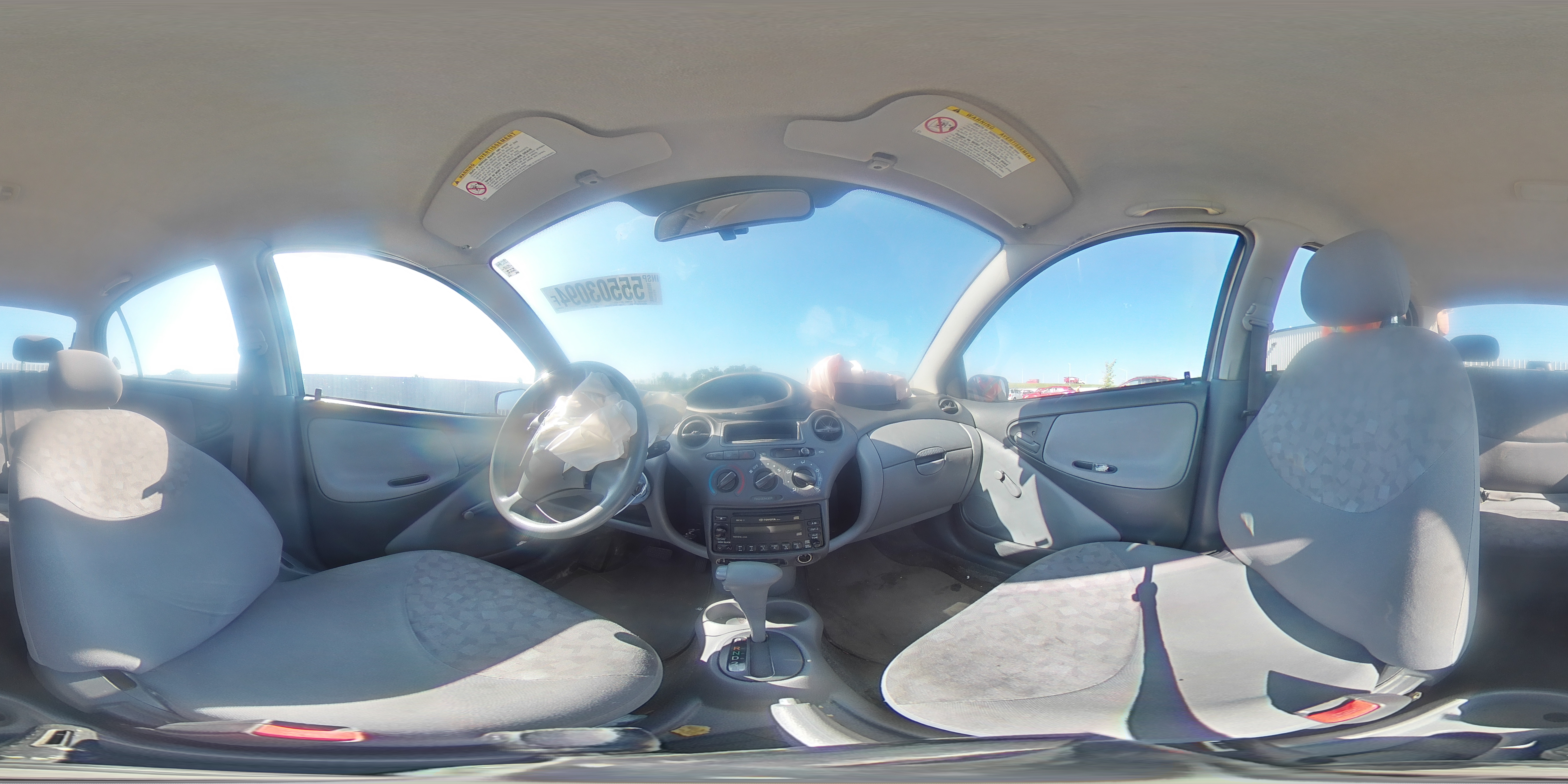 2001 Toyota Echo VIN: JTDBT123510134257 Lot: 55503094