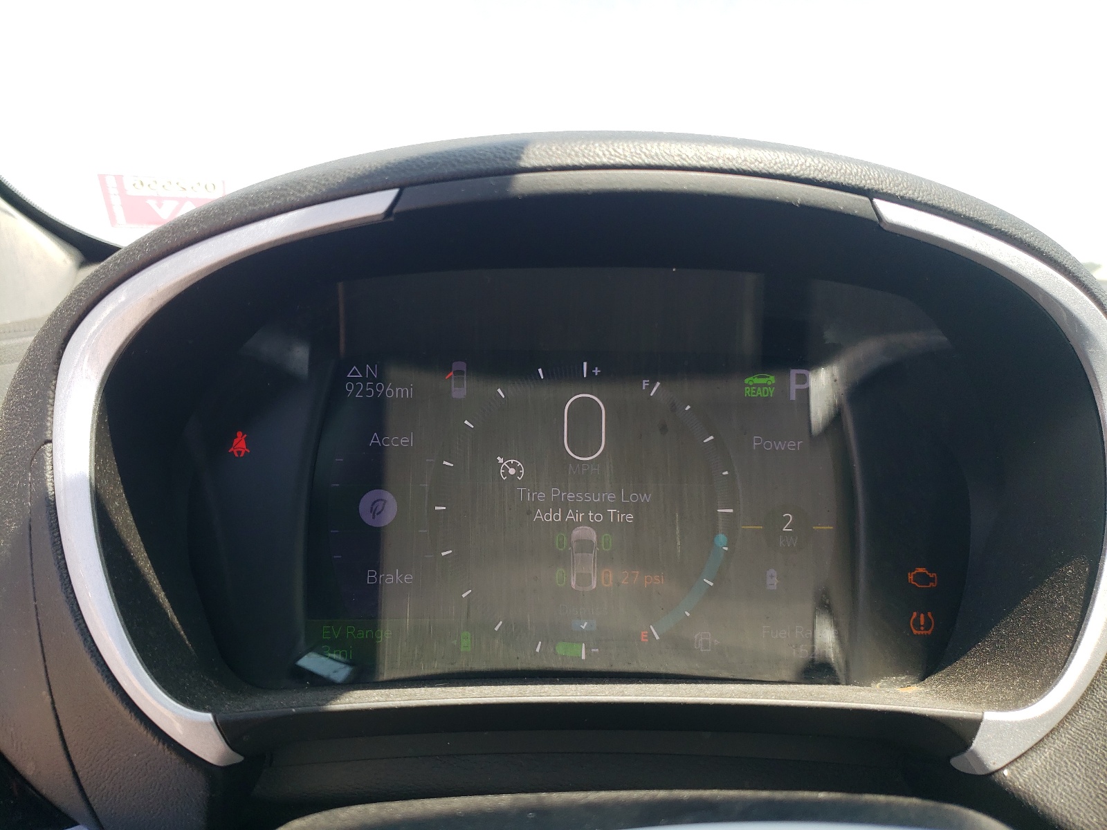 1G1RA6S51KU122175 2019 Chevrolet Volt Lt