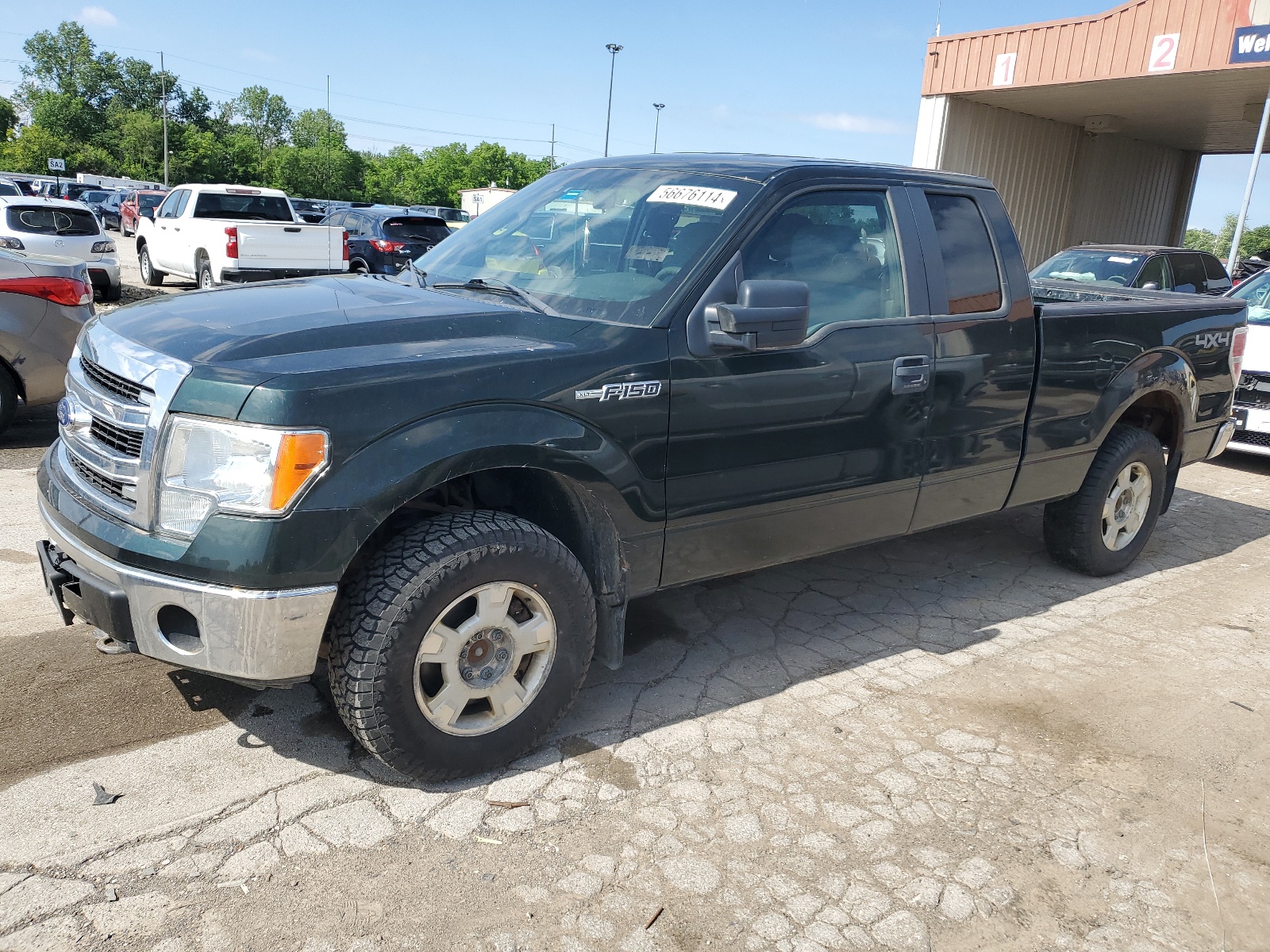 2014 Ford F150 Super Cab vin: 1FTFX1EF5EFA97547