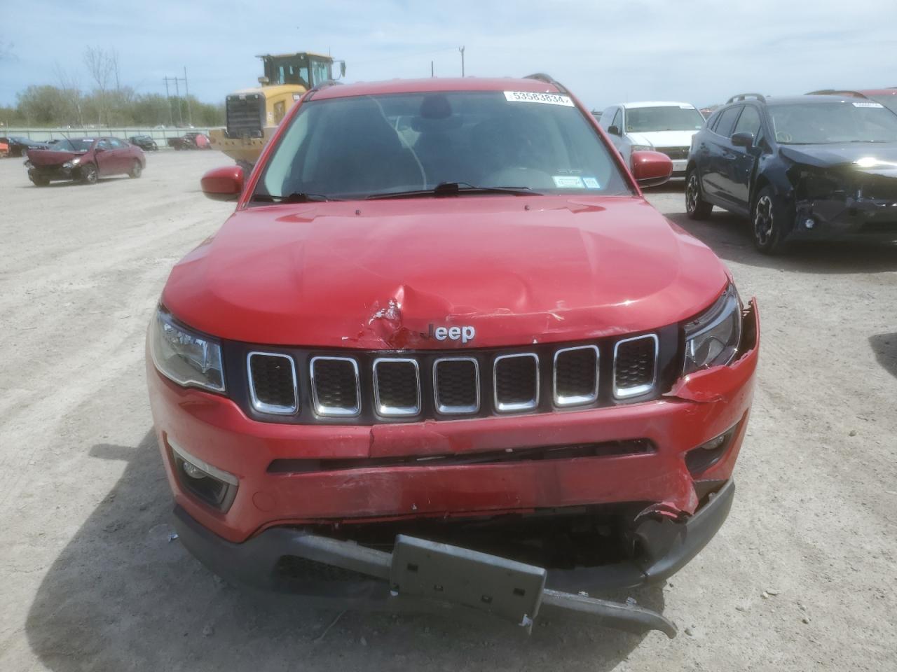 2018 Jeep Compass Latitude VIN: 3C4NJDBB4JT239628 Lot: 53583834