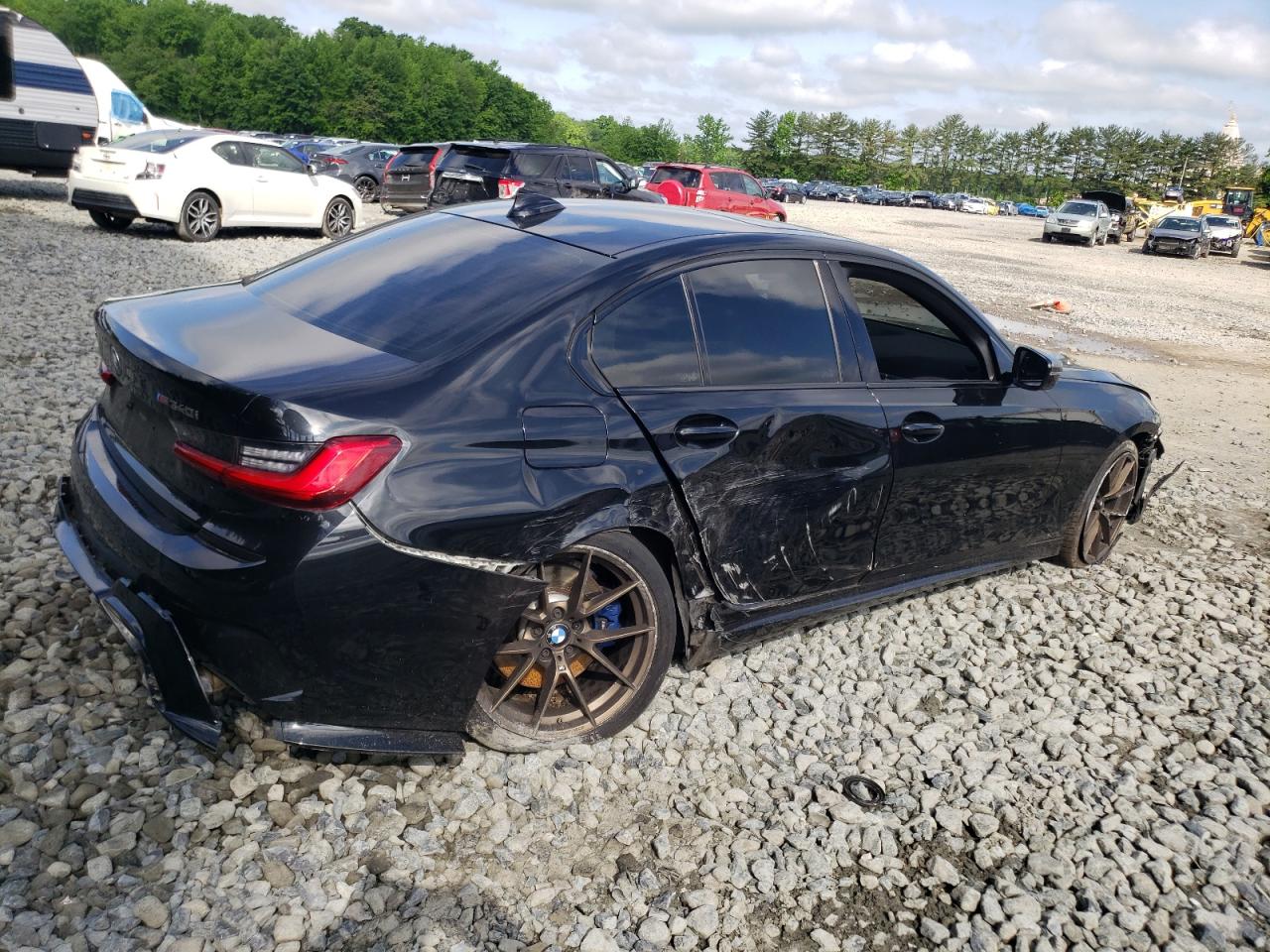 2020 BMW M340Xi VIN: WBA5U9C06LFH03470 Lot: 55180344