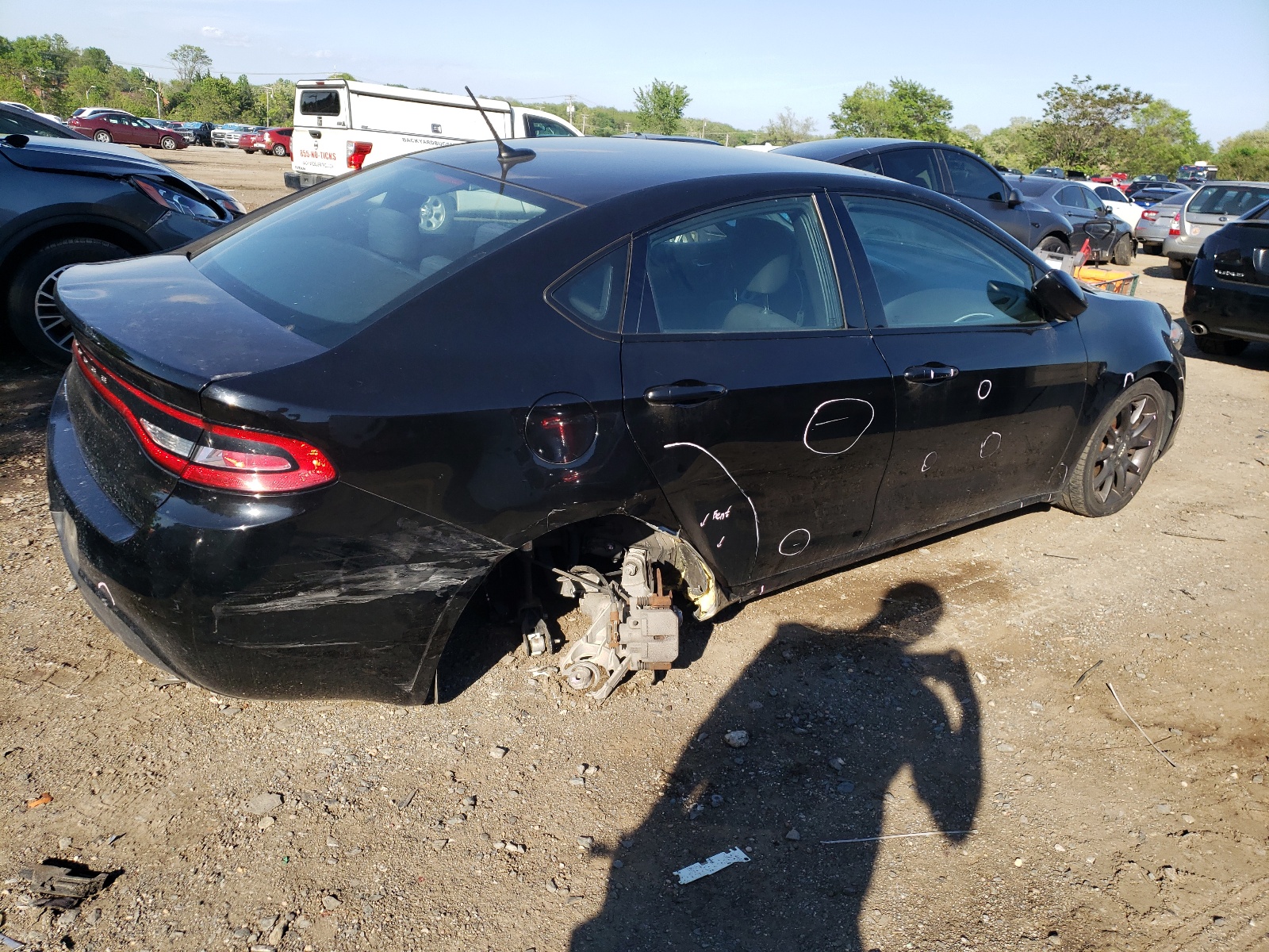 1C3CDFAA9GD592467 2016 Dodge Dart Se