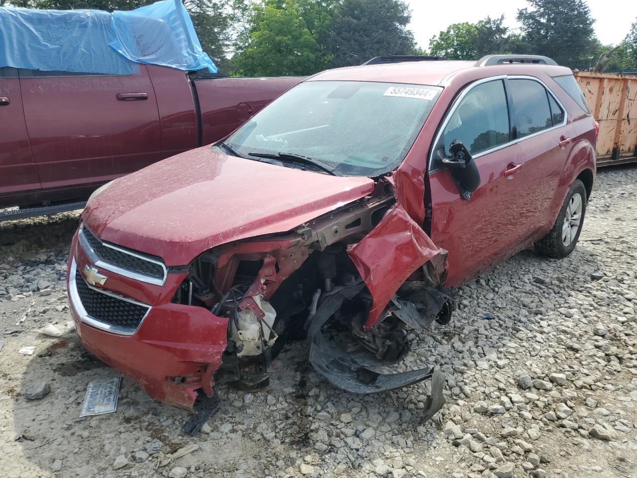 2014 Chevrolet Equinox Lt VIN: 1GNALBEK8EZ118955 Lot: 55749344