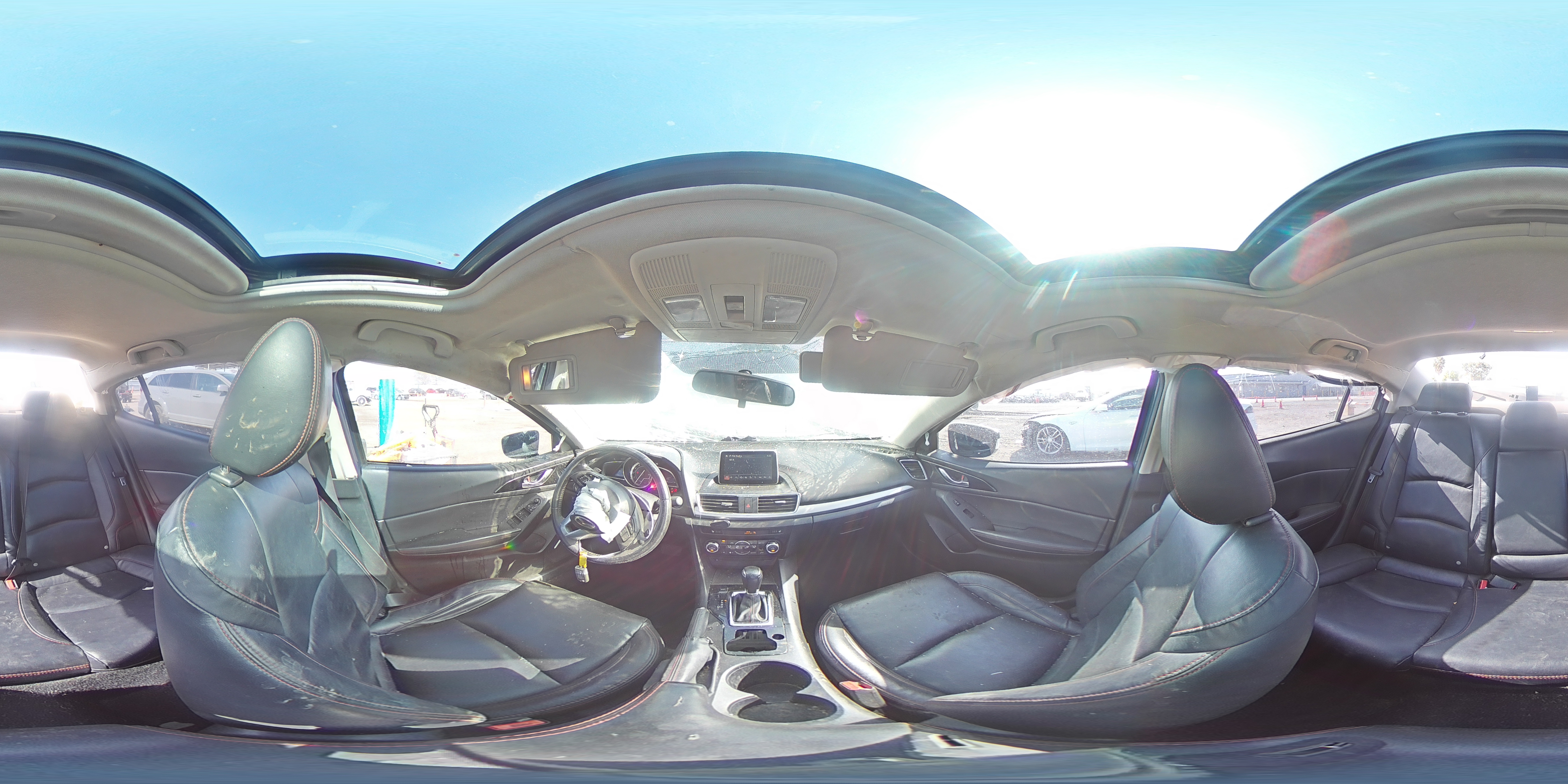 2015 Mazda 3 Touring VIN: JM1BM1V36F1220493 Lot: 54385864