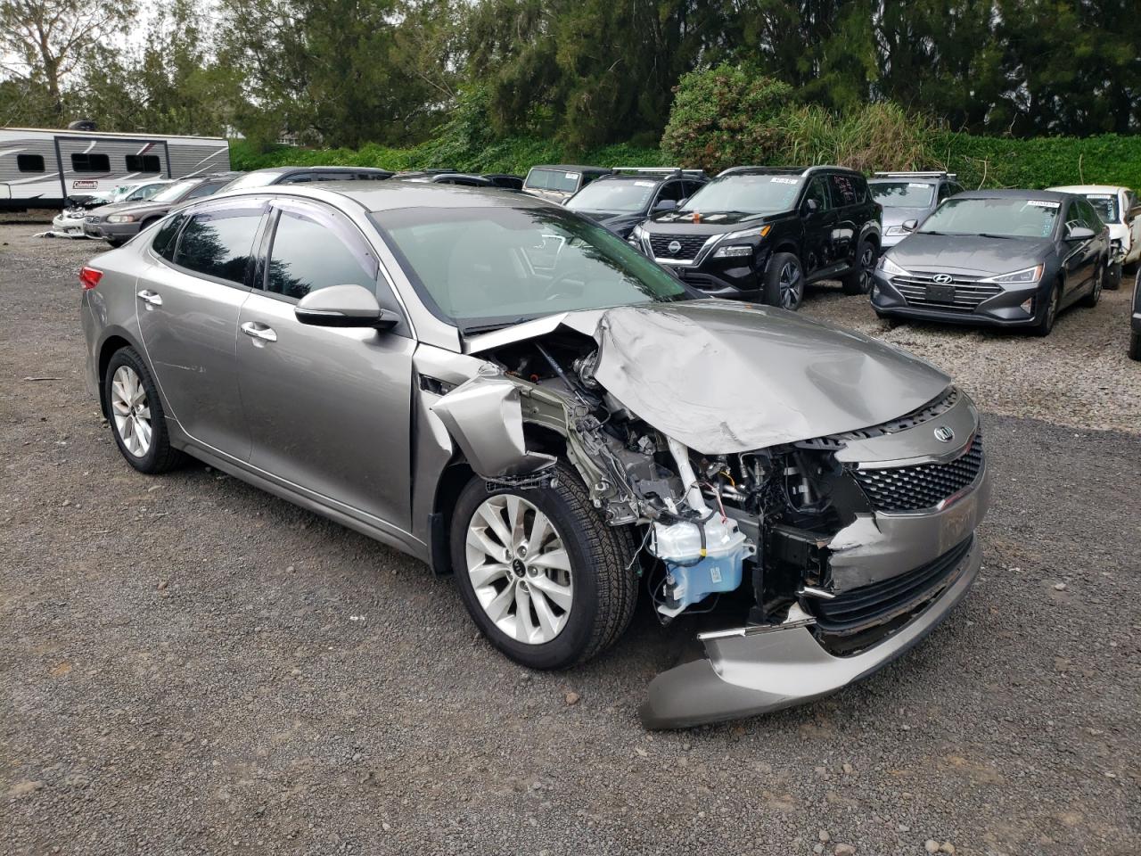 2017 Kia Optima Ex VIN: 5XXGU4L35HG158831 Lot: 52871784