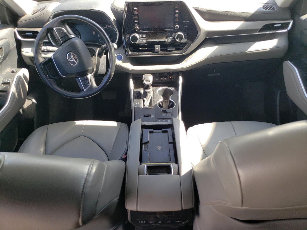 2021 Toyota Highlander Hybrid Xle VIN: 5TDHBRCH1MS536445 Lot: 56635244