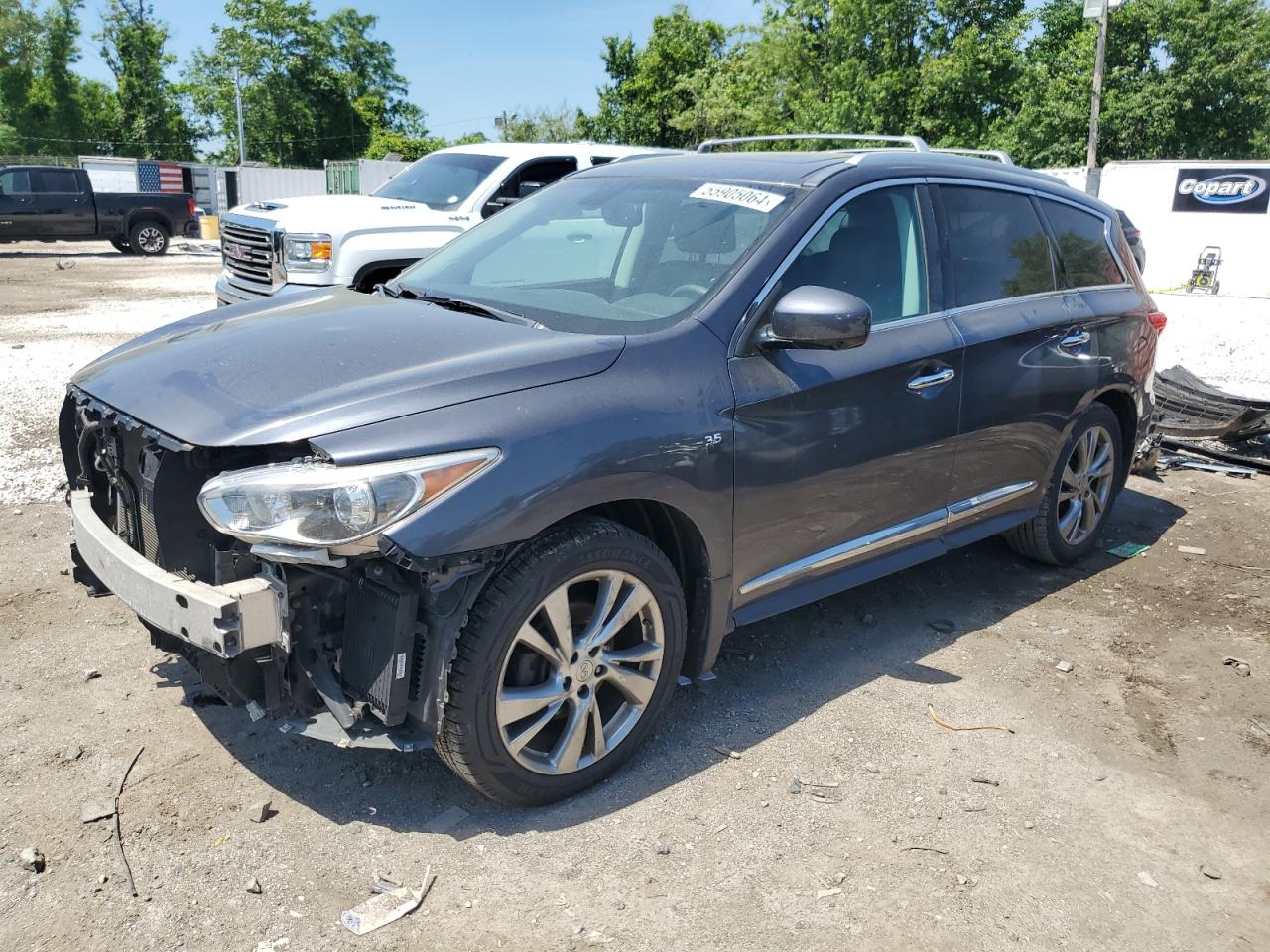 2014 Infiniti Qx60 VIN: 5N1AL0MM7EC504281 Lot: 55905064