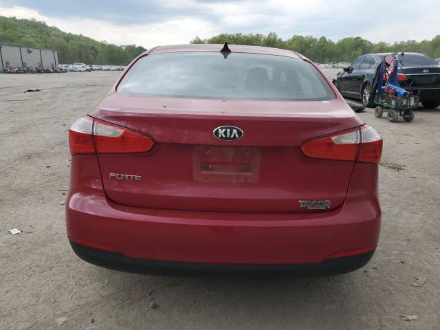  KIA FORTE 2015 Czerwony