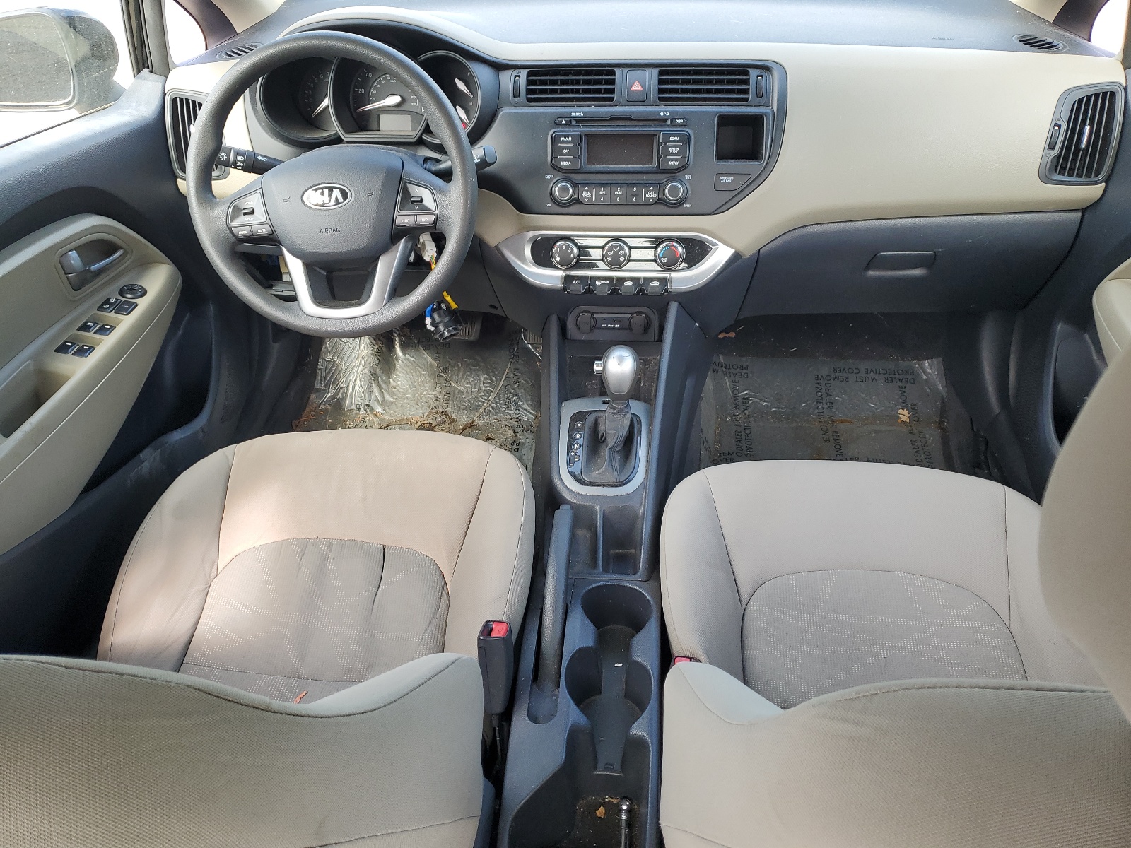 KNADM4A31E6402486 2014 Kia Rio Lx