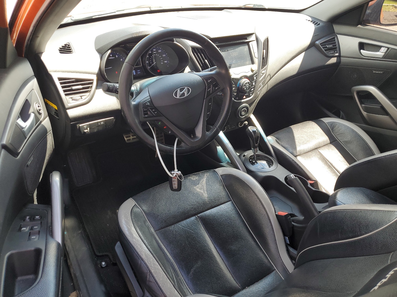 KMHTC6AE8EU182981 2014 Hyundai Veloster Turbo